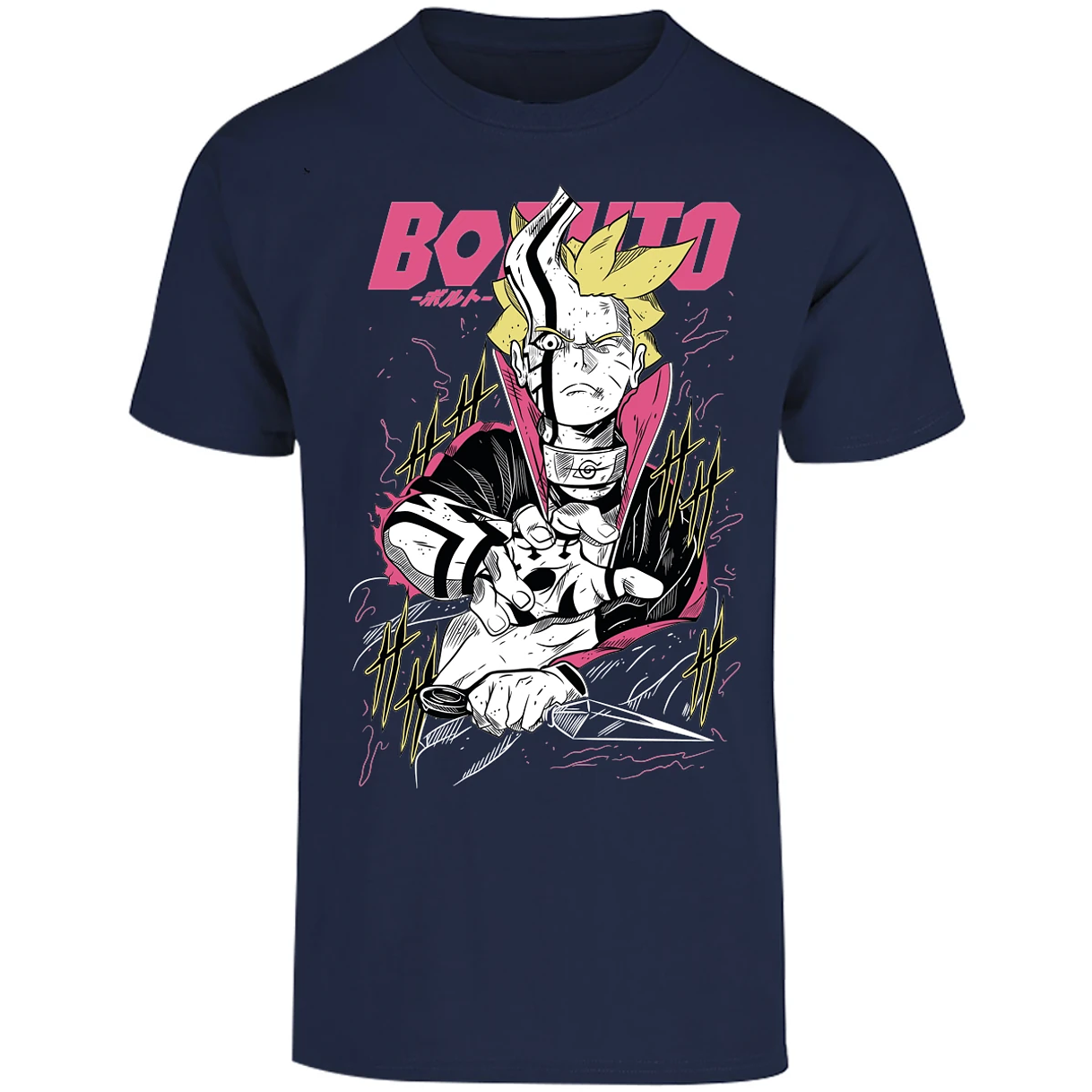 Playera Naruto Boruto Basic para Adulto 2