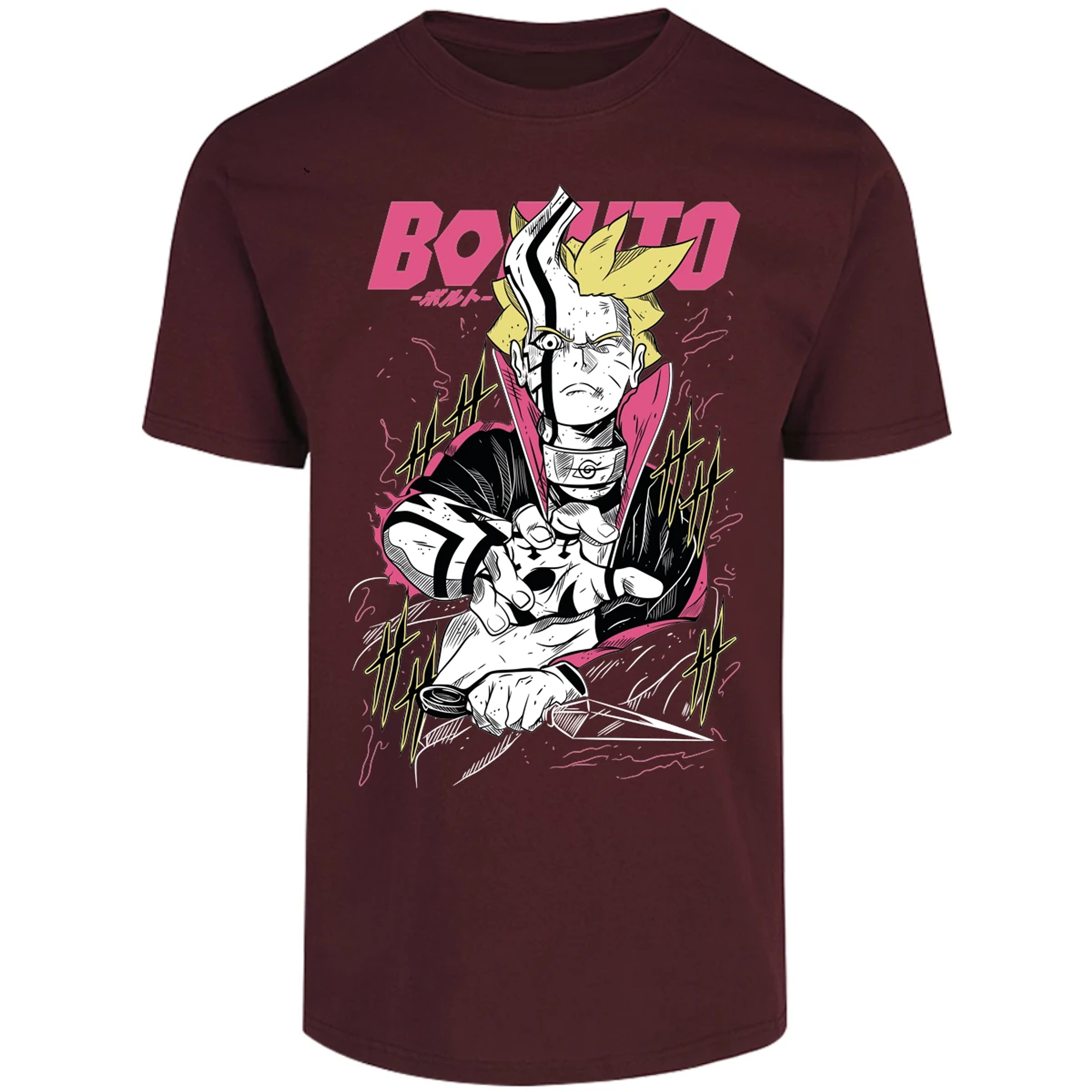 Playera Naruto Boruto Basic para Adulto 14