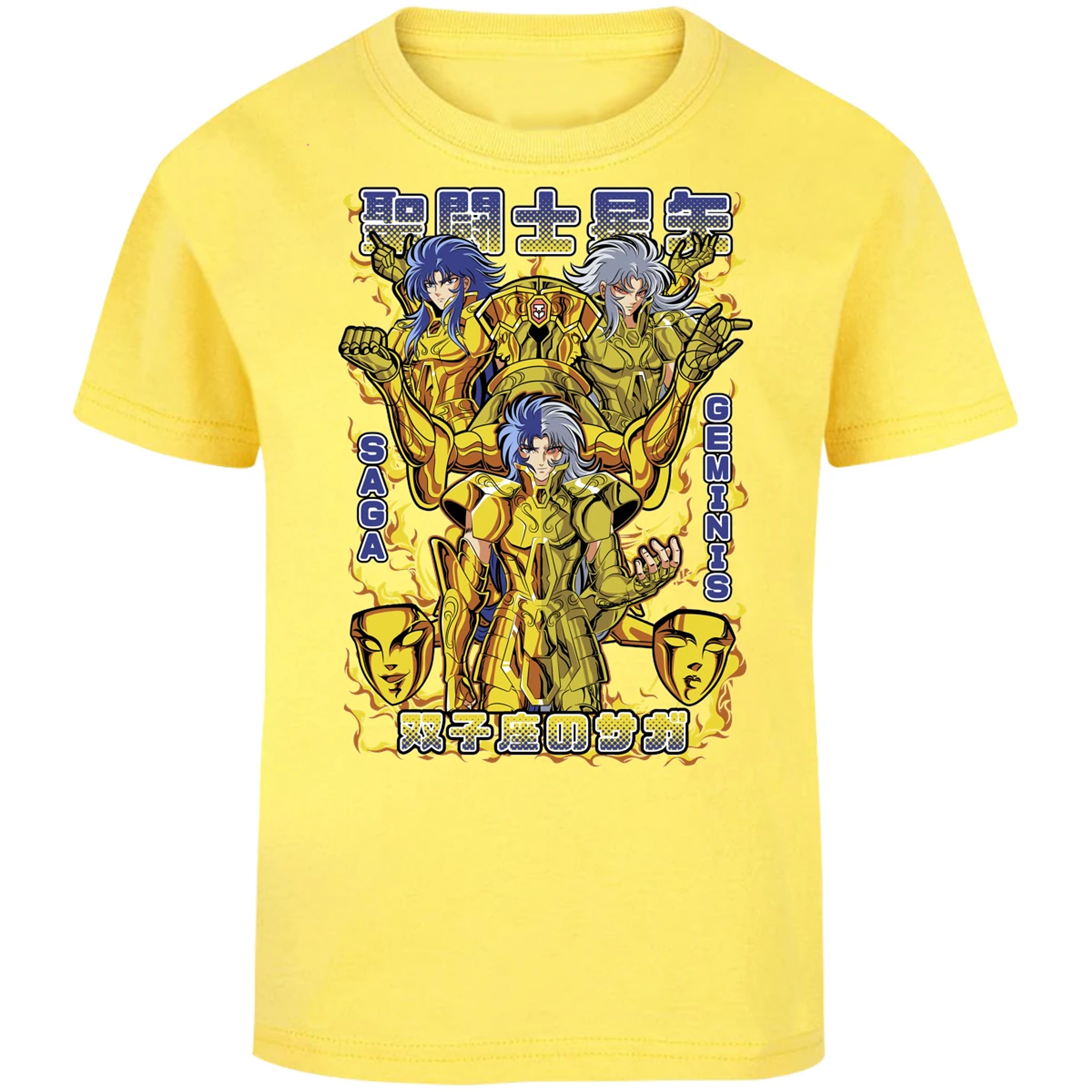 Playera Saint Seiya Saga De Geminis para Niño 2