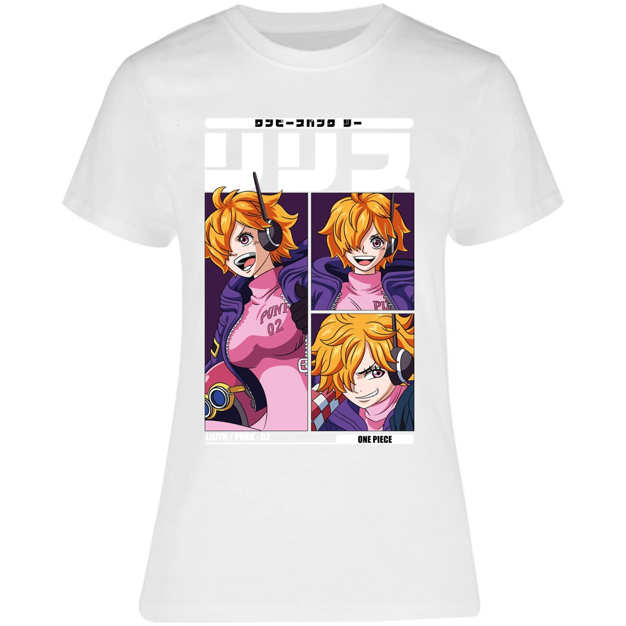 Blusa One Piece Lilith Anime Blusa para Mujer 3