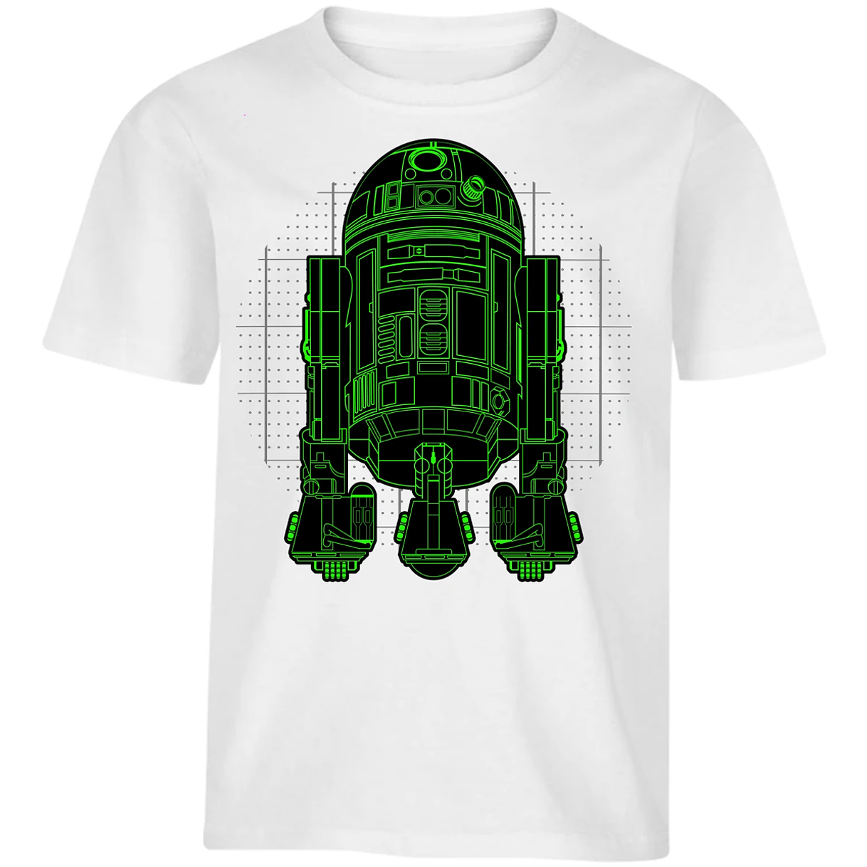 Playera Star Wars R2d2 para Niño 4