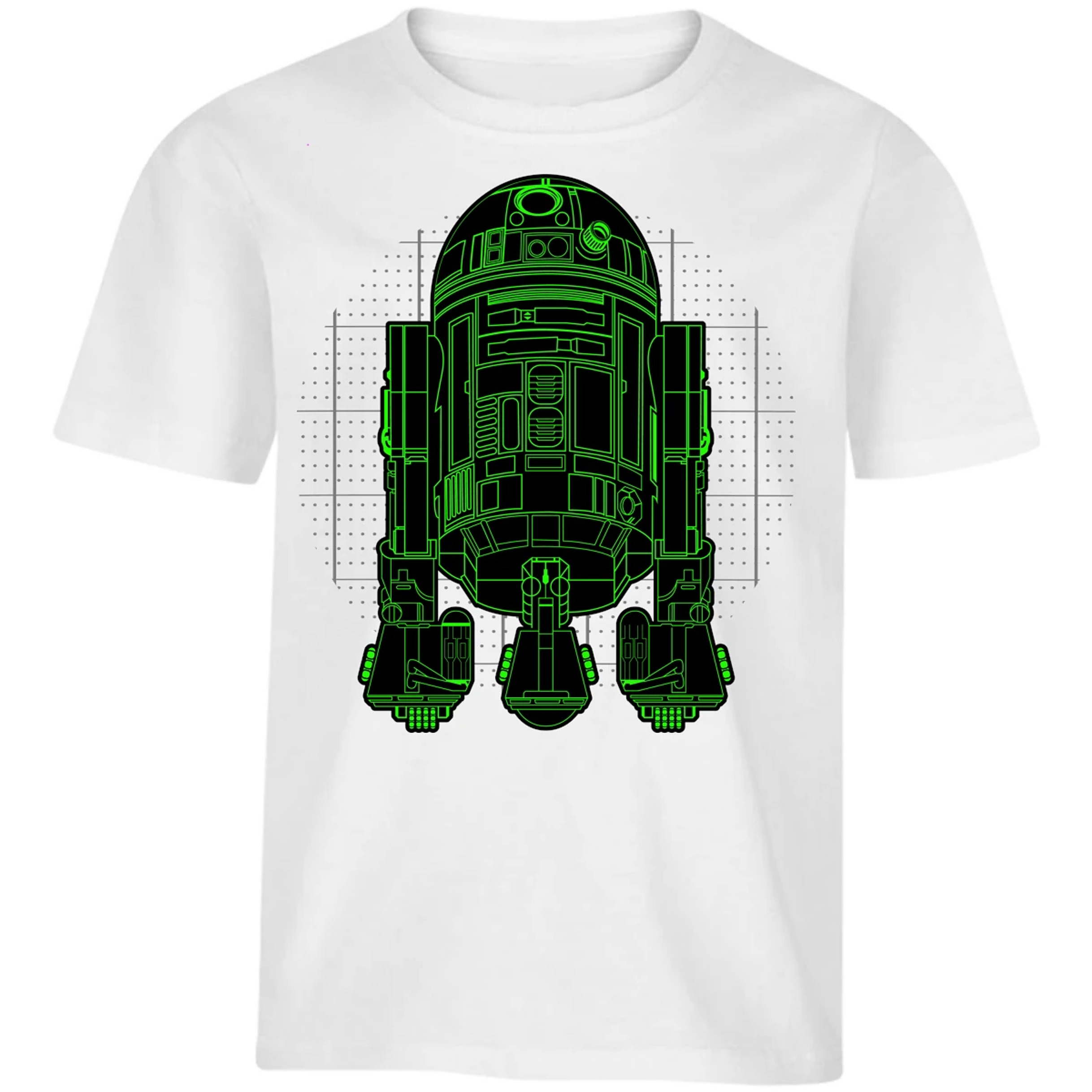 Playera Star Wars R2d2 para Niño 4