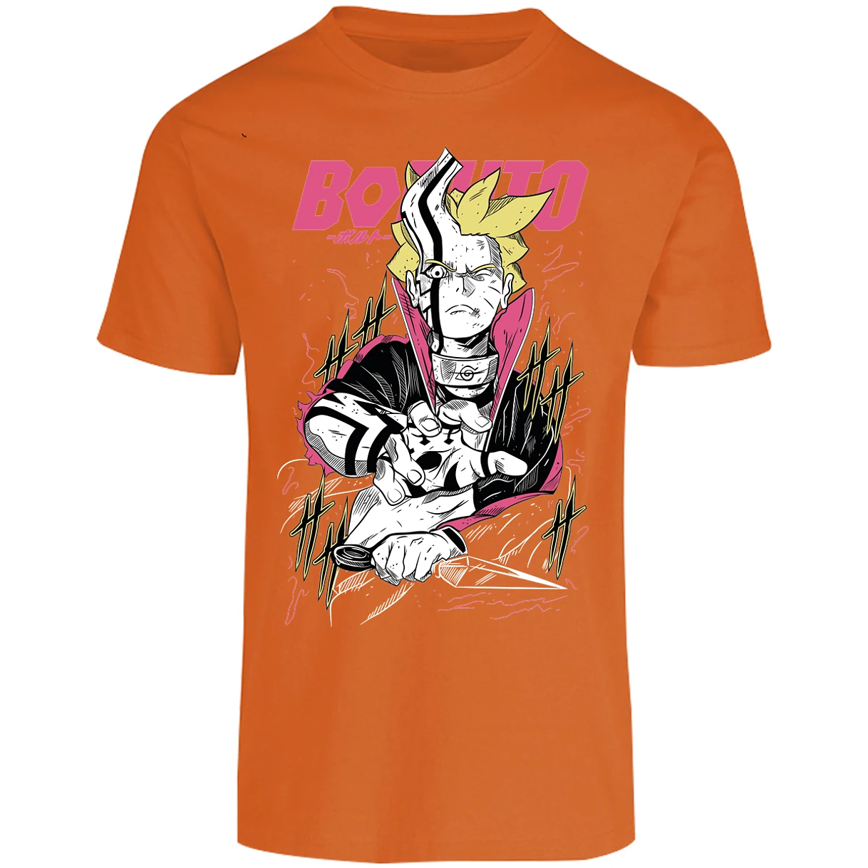 Playera Naruto Boruto Basic para Adulto 7