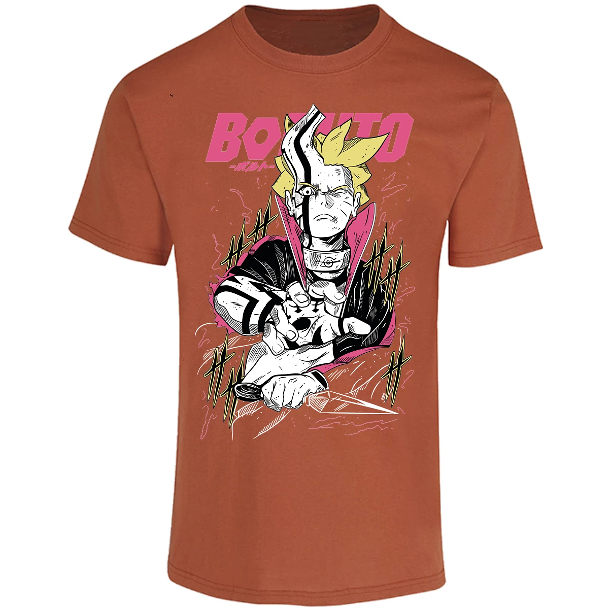 Playera Naruto Boruto Basic para Adulto 18