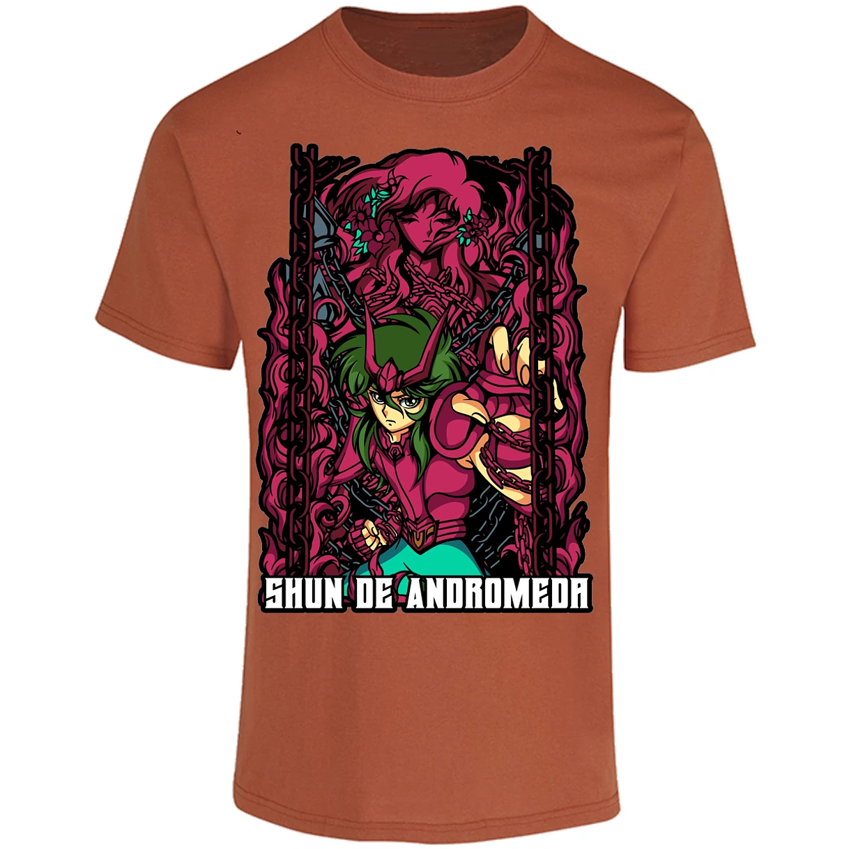 Playera Saint Seiya Shun Anime para Adulto 10