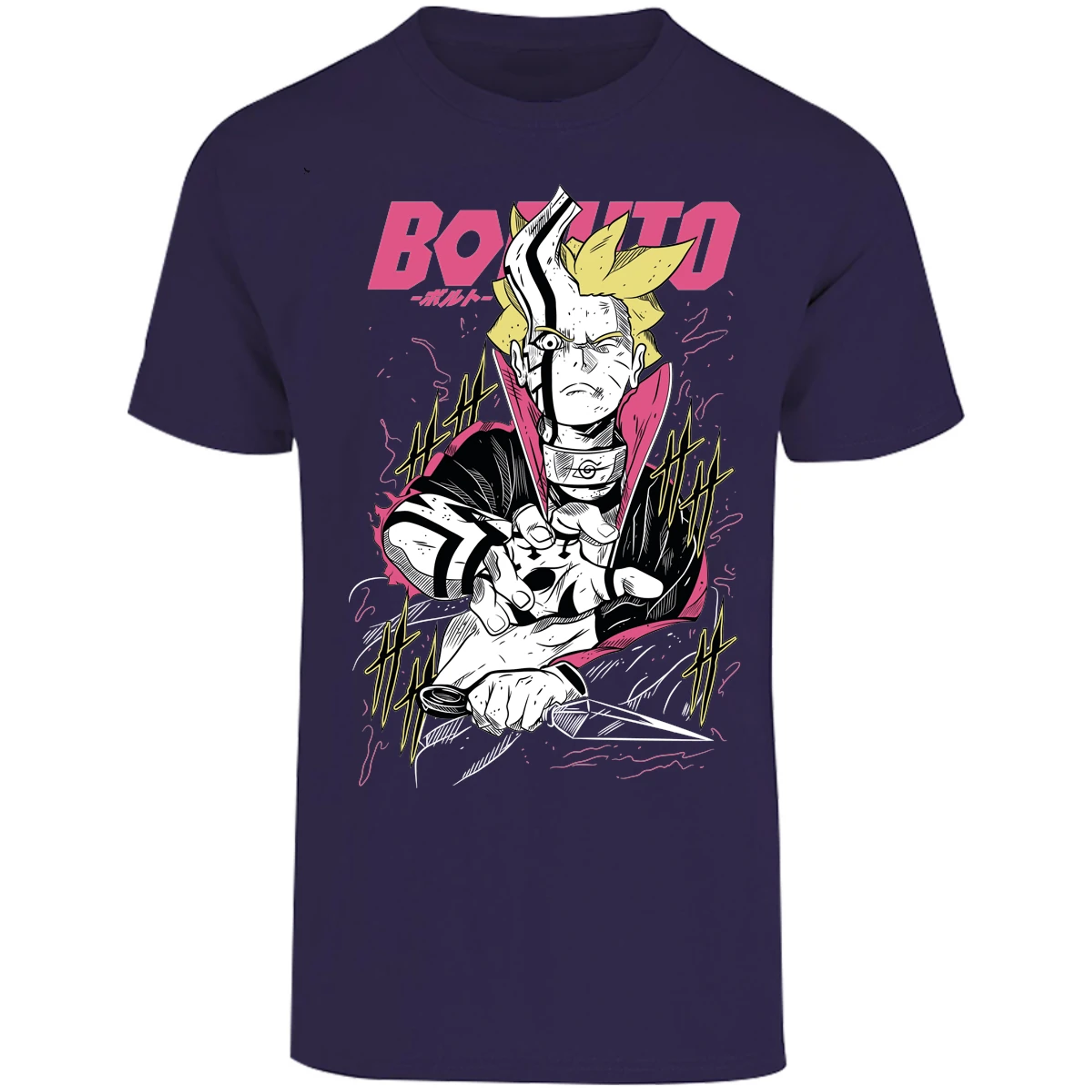 Playera Naruto Boruto Basic para Adulto 24