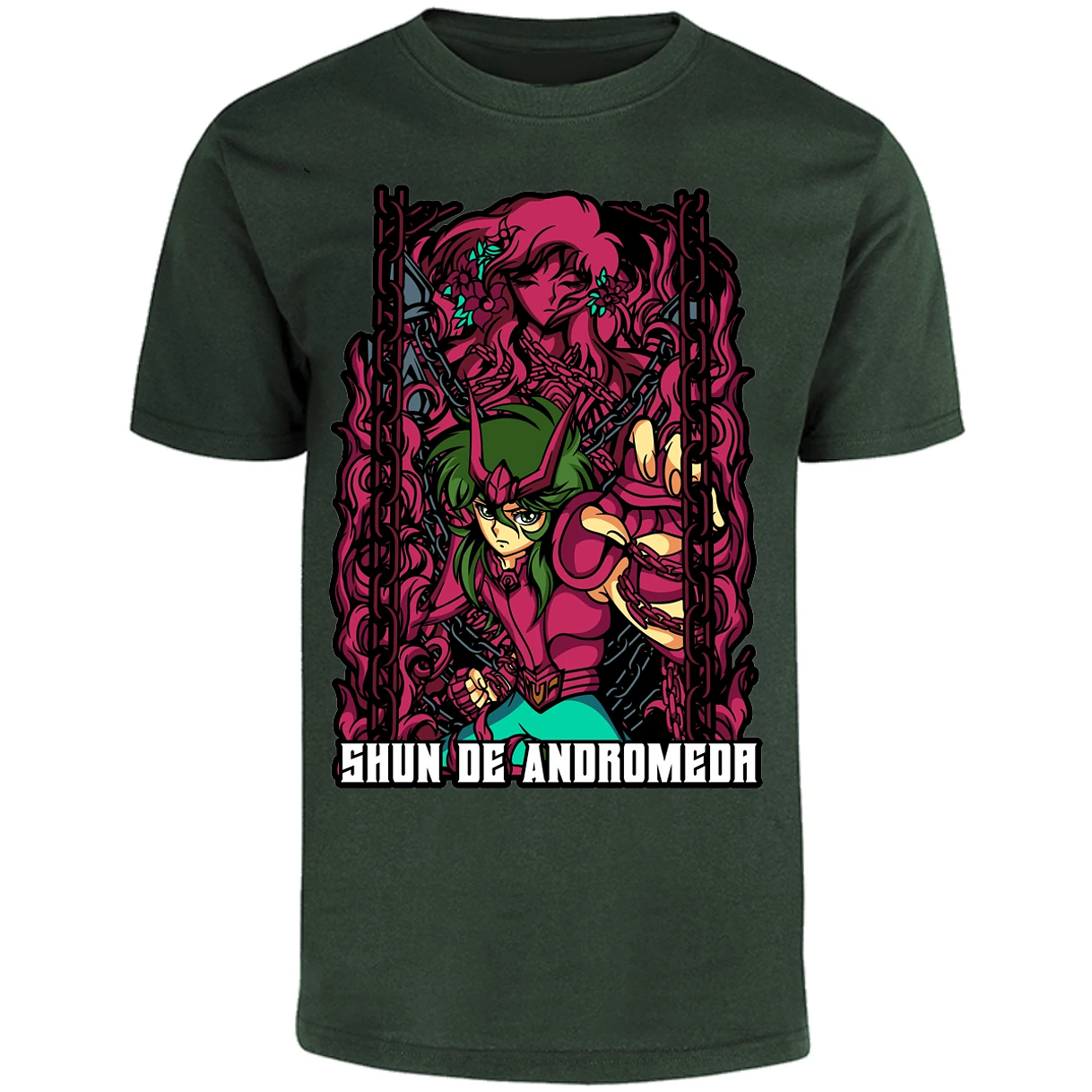 Playera Saint Seiya Shun Anime para Adulto 16