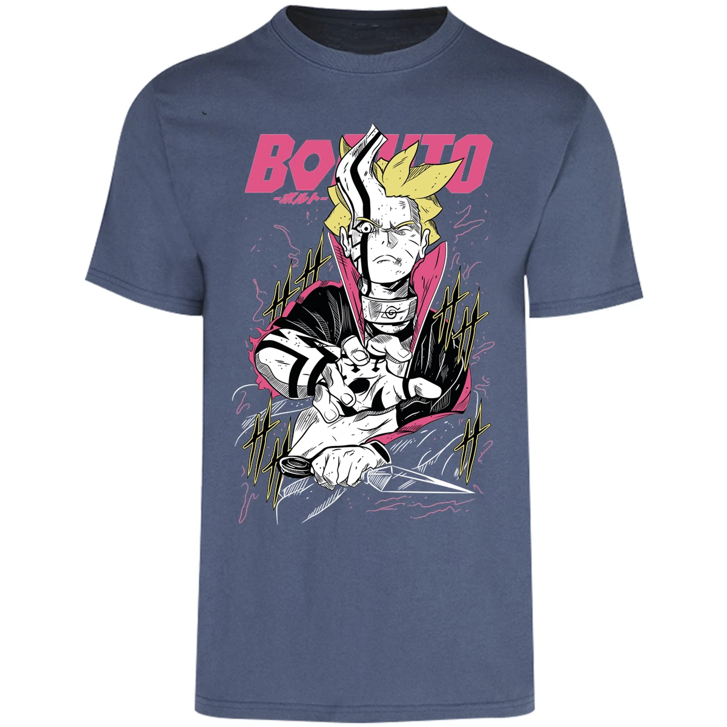 Playera Naruto Boruto Basic para Adulto 25