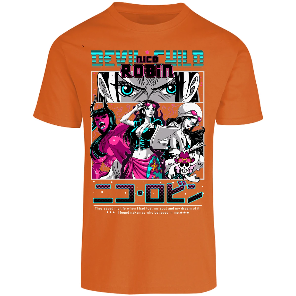 Playera One Piece Nico Robin Anime para Adulto 48