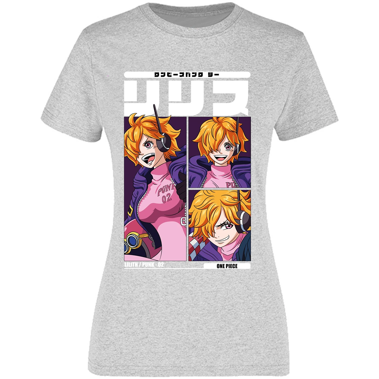 Blusa One Piece Lilith Anime Blusa para Mujer 31