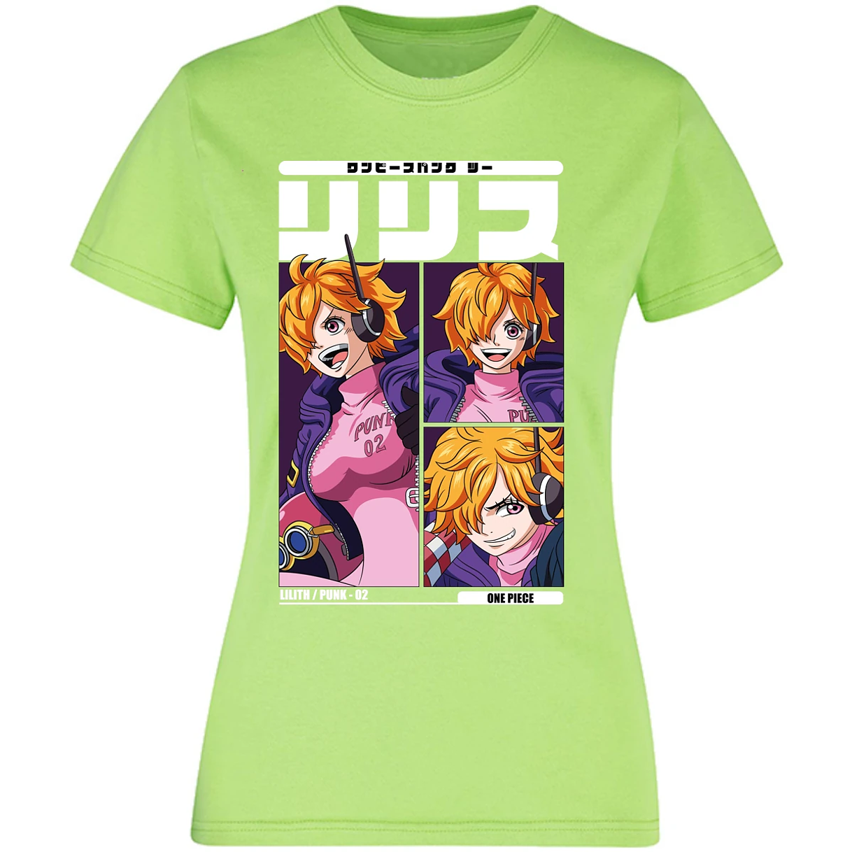 Blusa One Piece Lilith Anime Blusa para Mujer 16