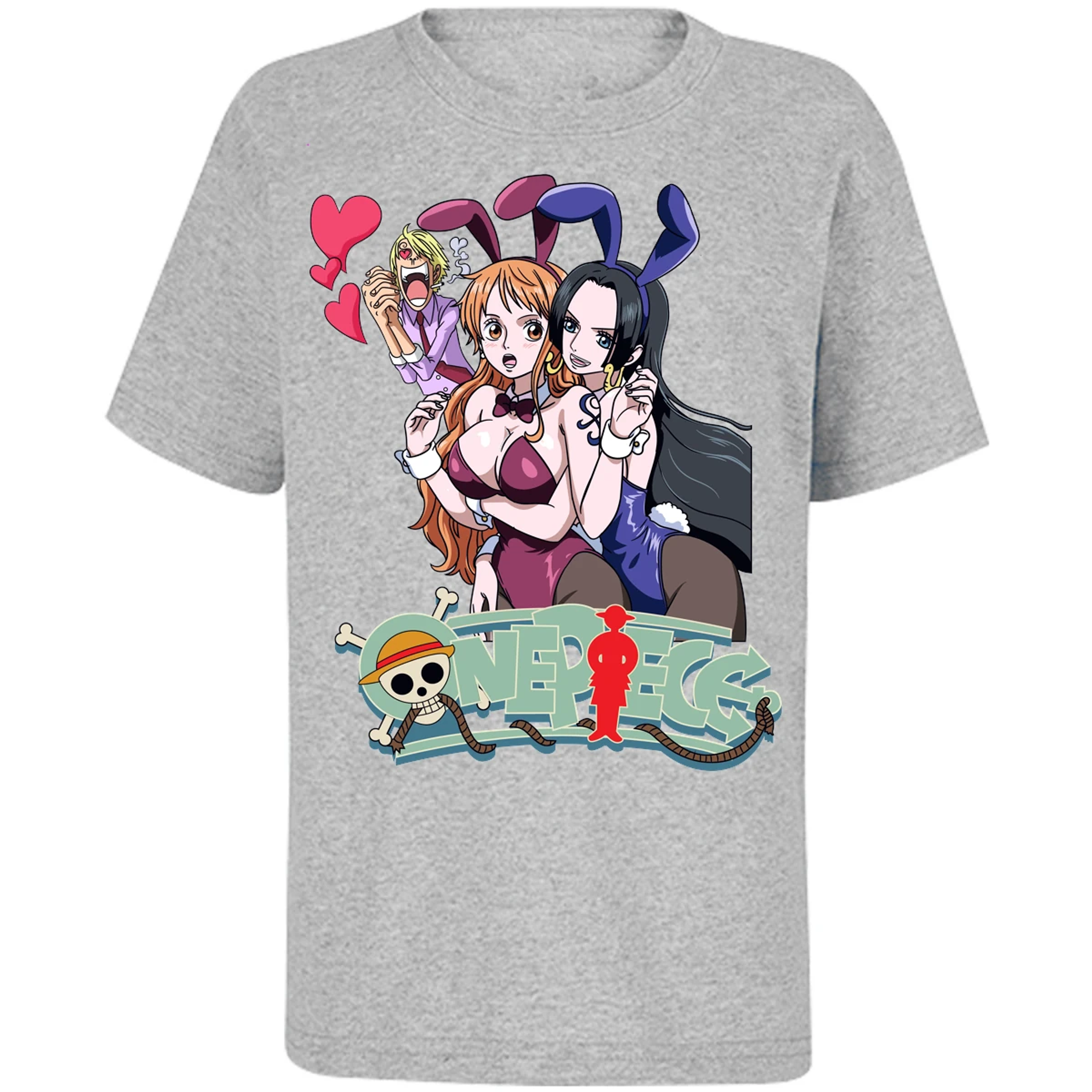 Playera One Piece Nami Y Boa para Niño 33