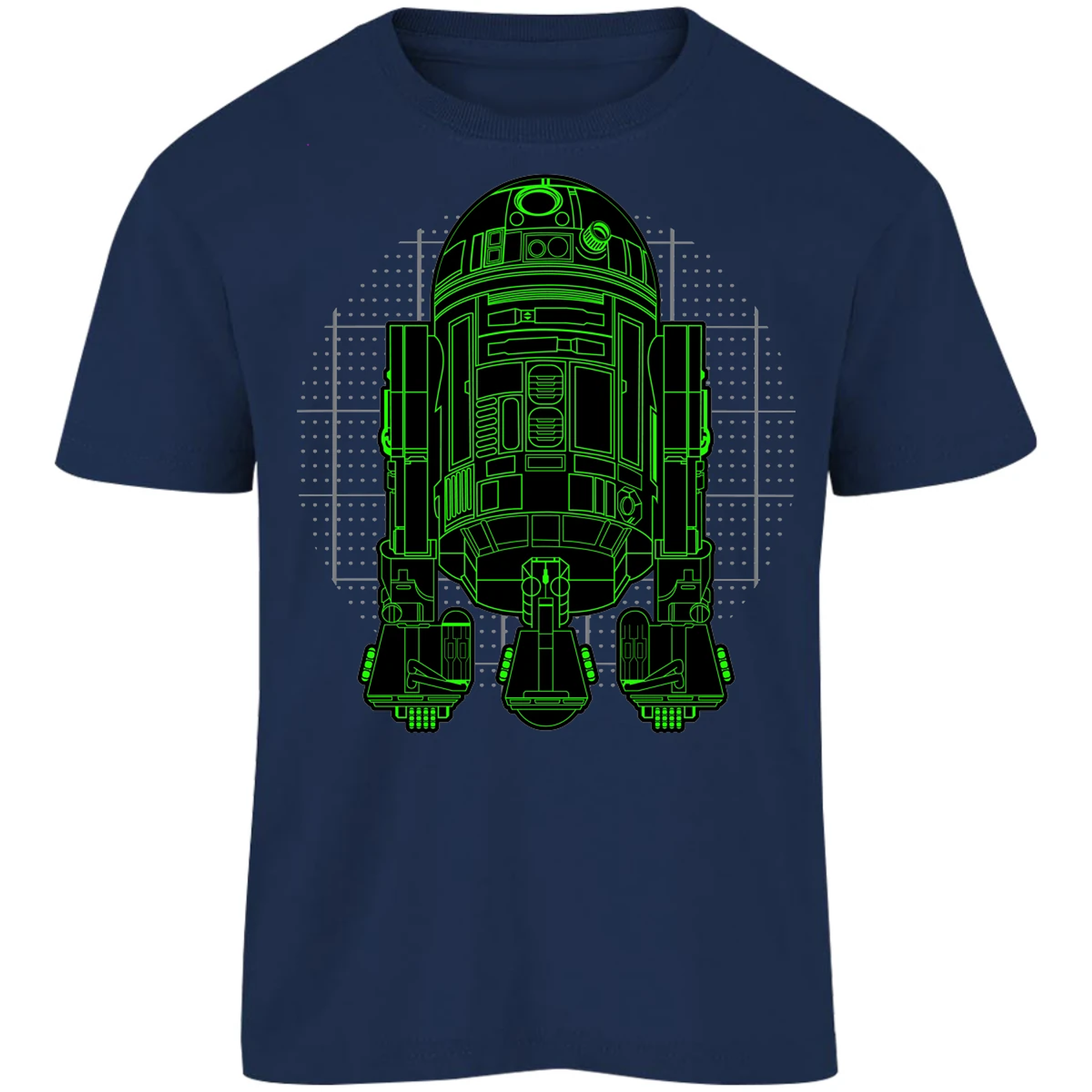 Playera Star Wars R2d2 para Niño 14