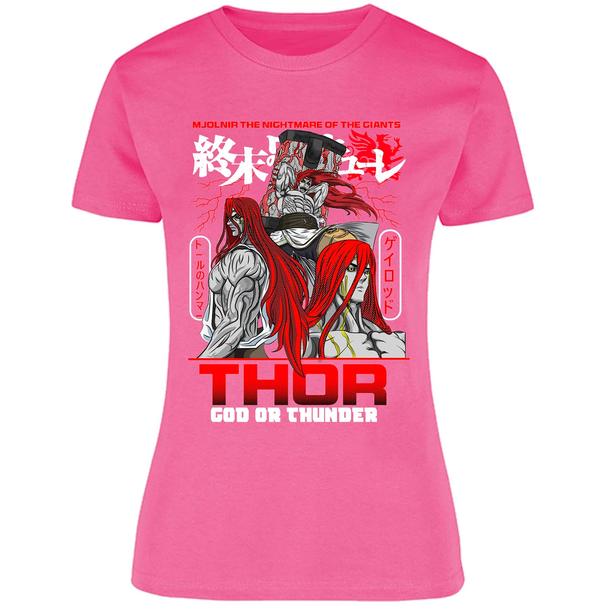 Blusa Record Of Ragnarok Thor Blusa para Mujer 5