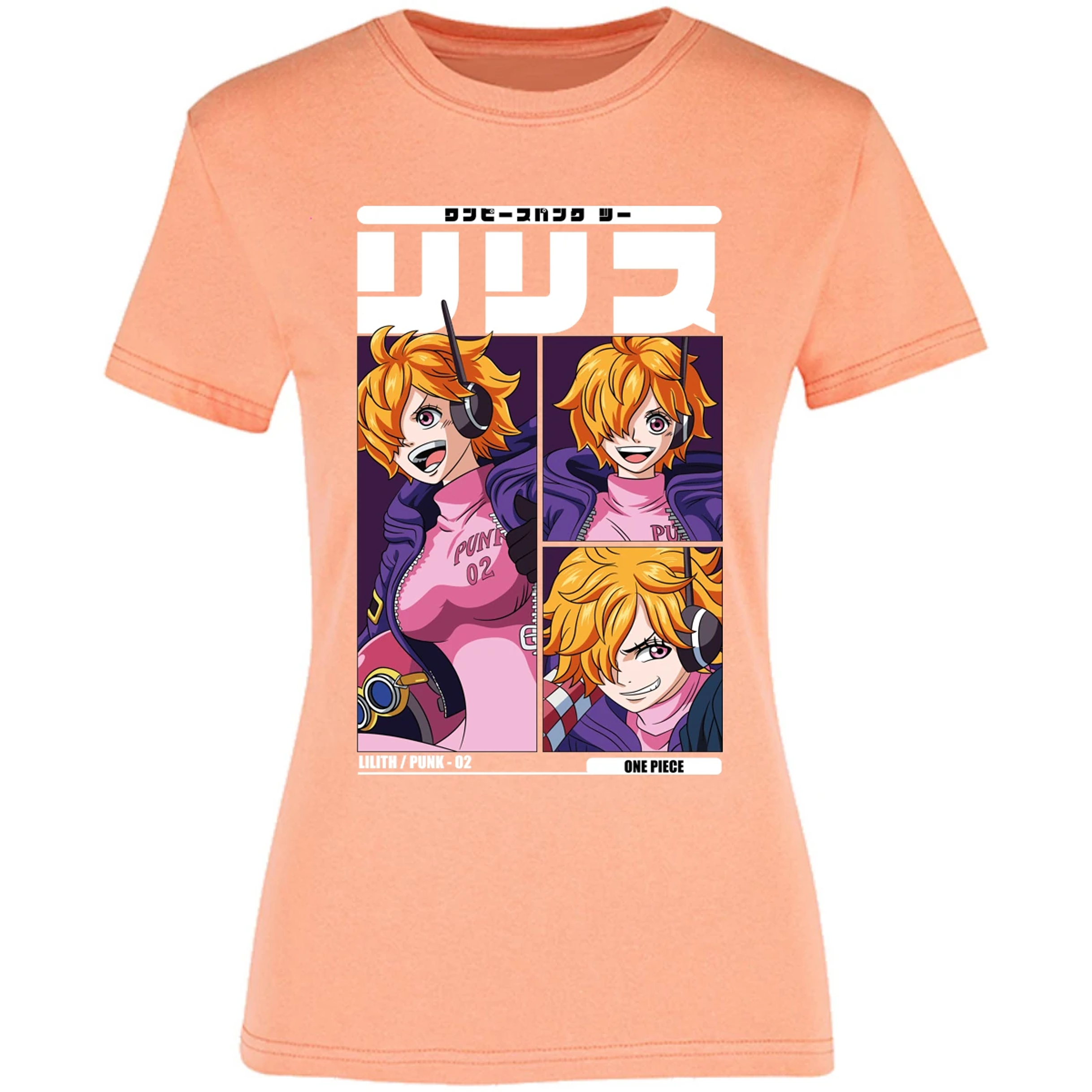 Blusa One Piece Lilith Anime Blusa para Mujer 20