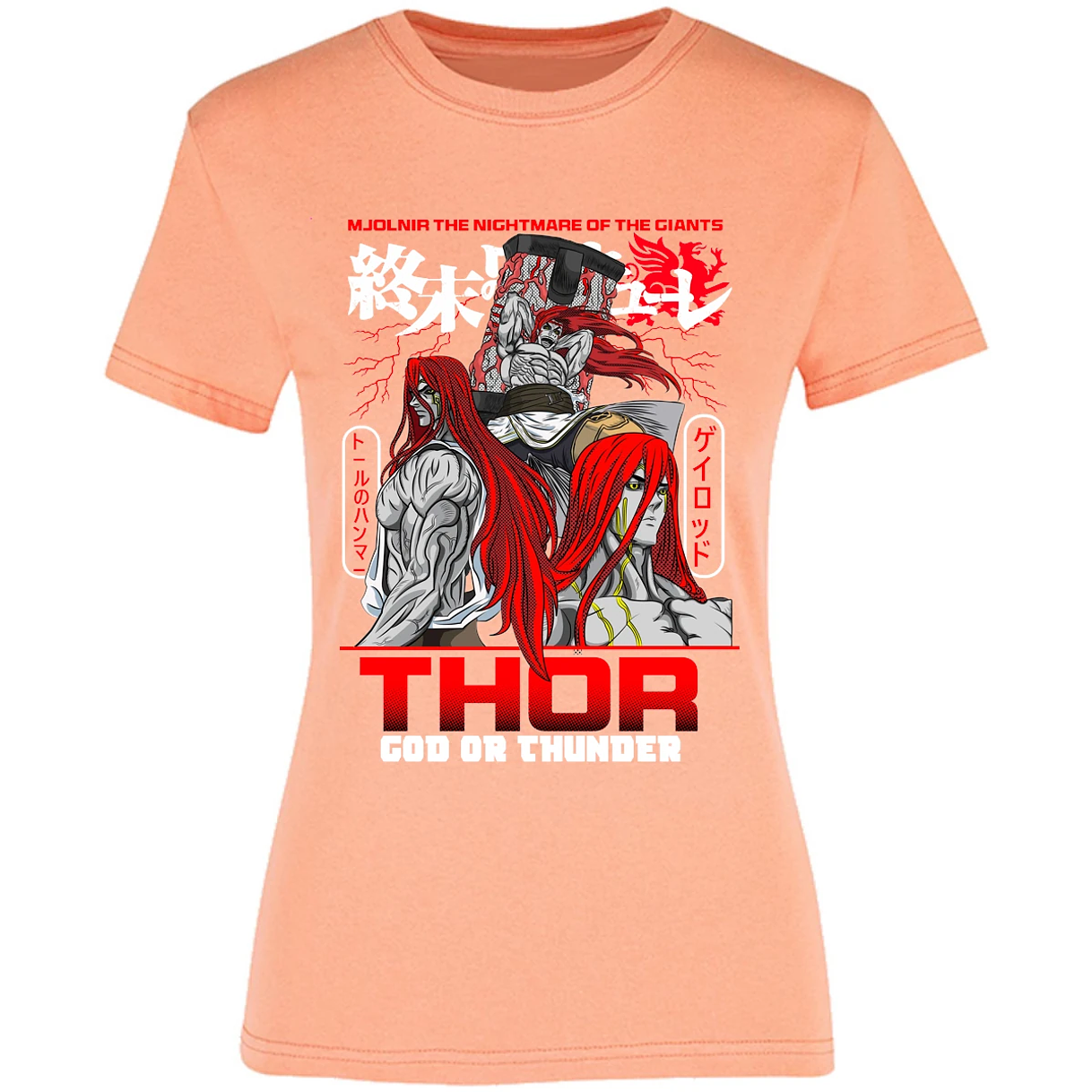 Blusa Record Of Ragnarok Thor Blusa para Mujer 13