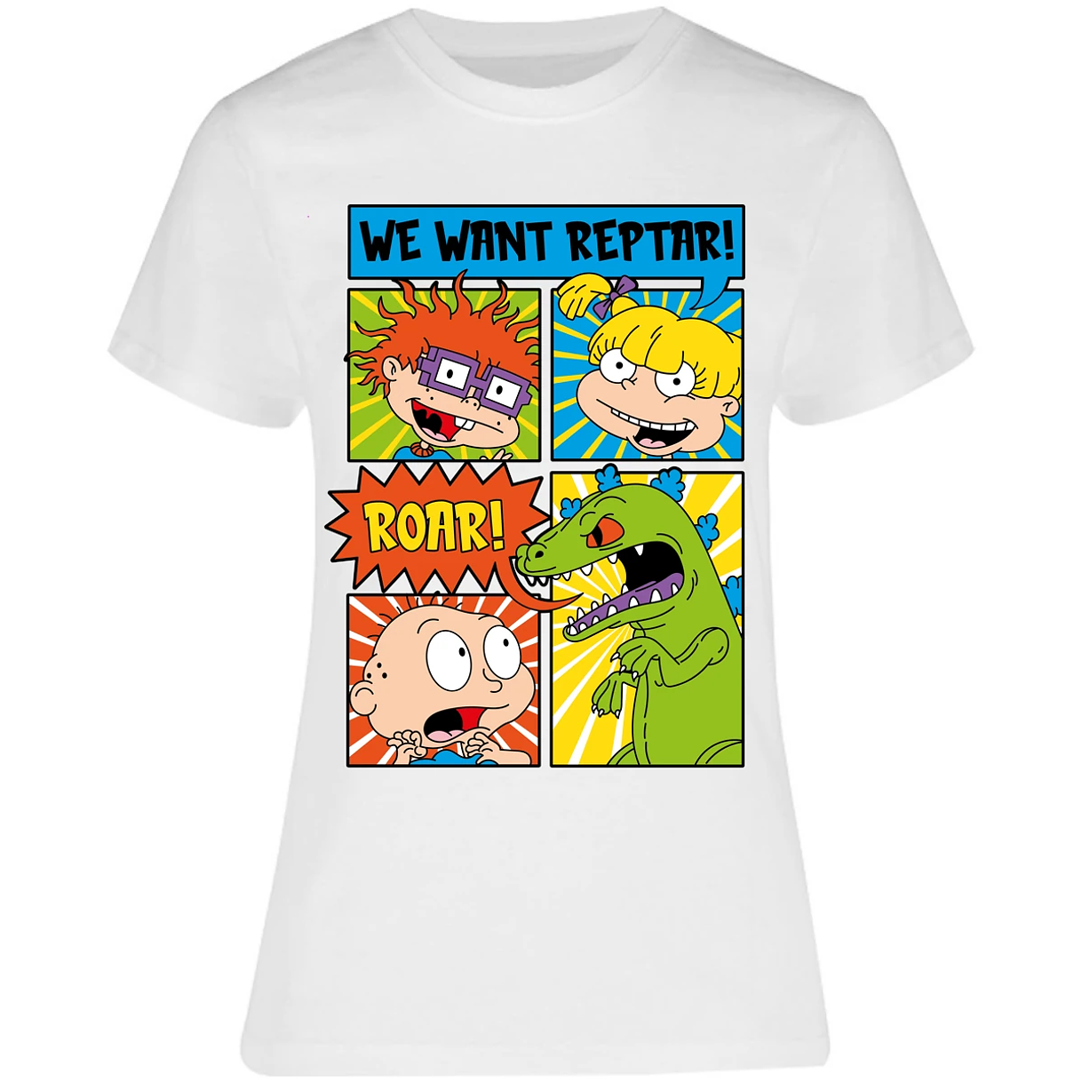 Blusa Rugrats We Want Reptar Rugrats Blusa para Mujer 15