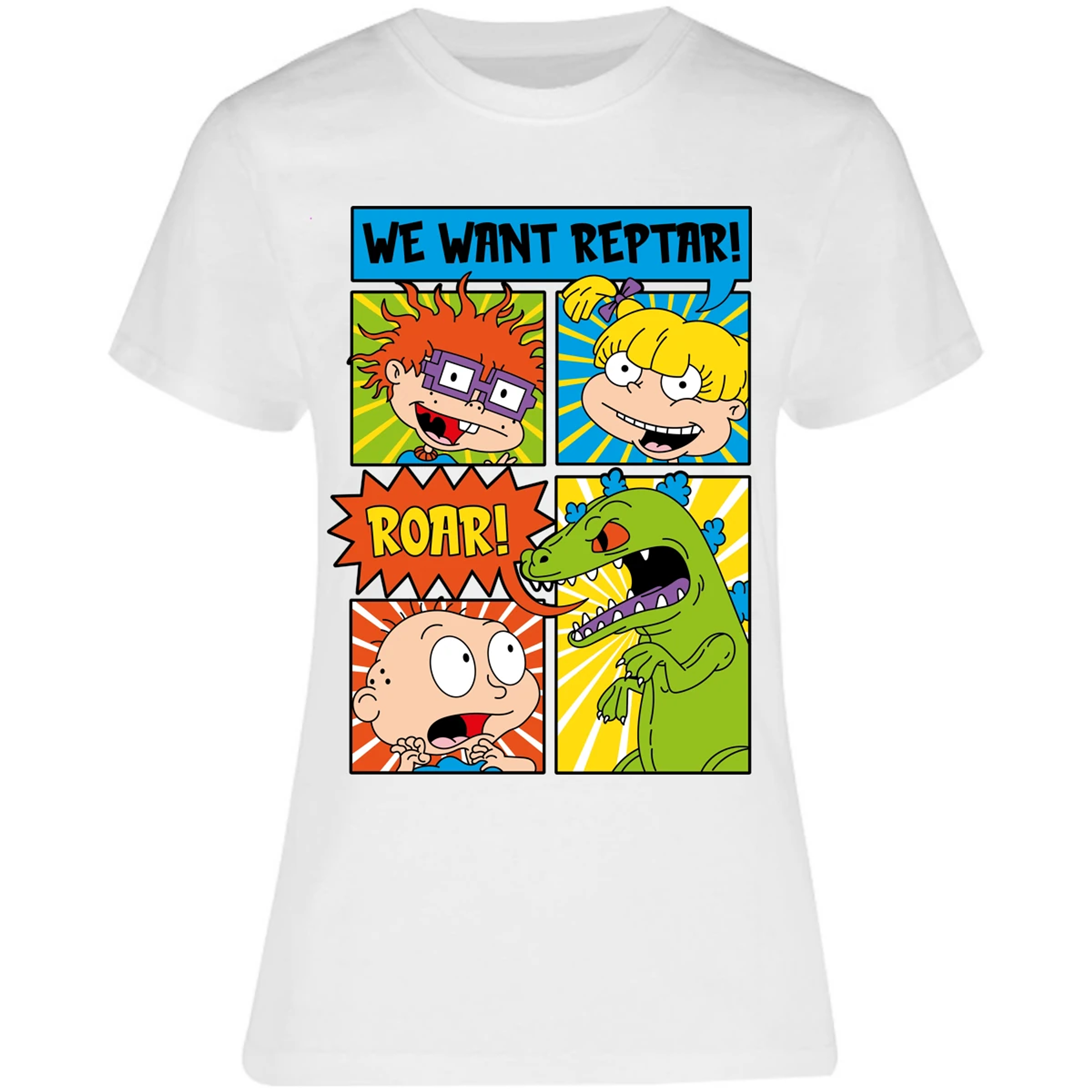 Blusa Rugrats We Want Reptar Rugrats Blusa para Mujer 15