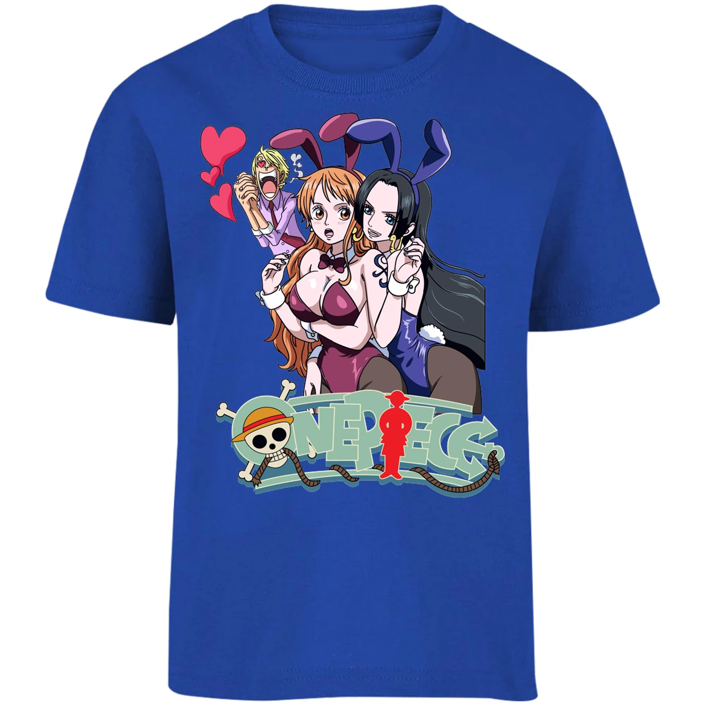 Playera One Piece Nami Y Boa para Niño 21