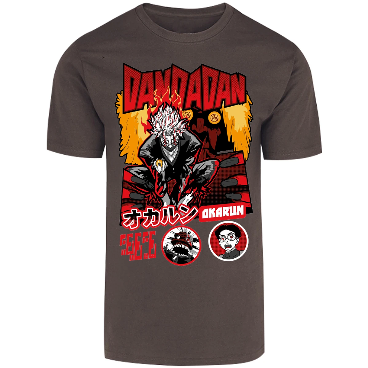 Playera One Piece Okarun X Turboabuela para Adulto 5