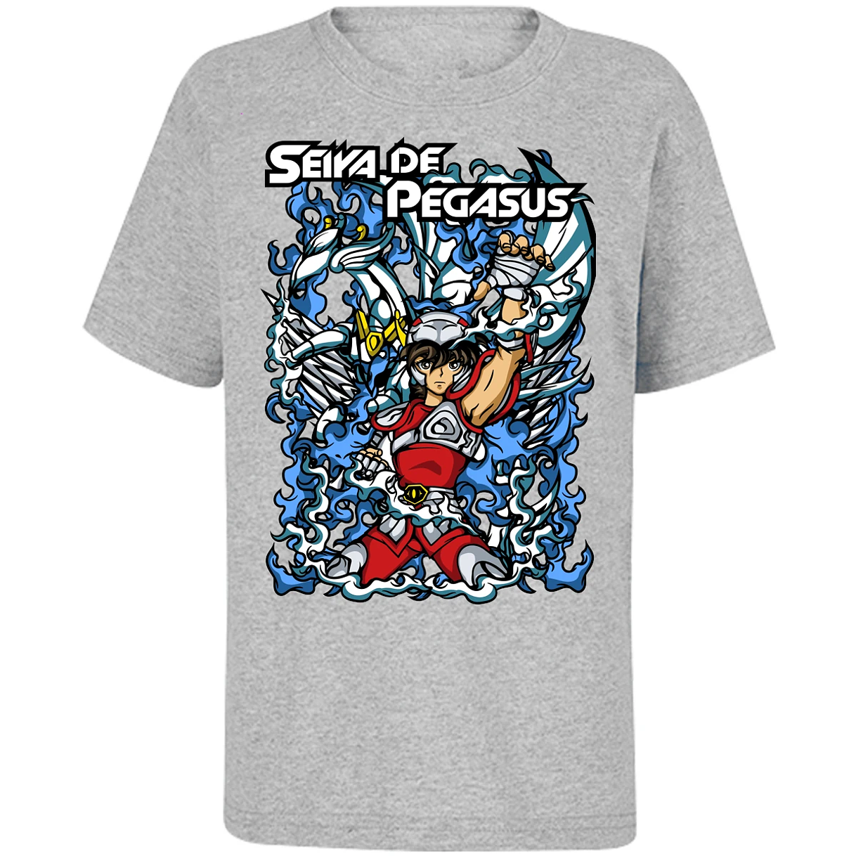 Playera Saint Seiya Seiya Anime para Niño 5