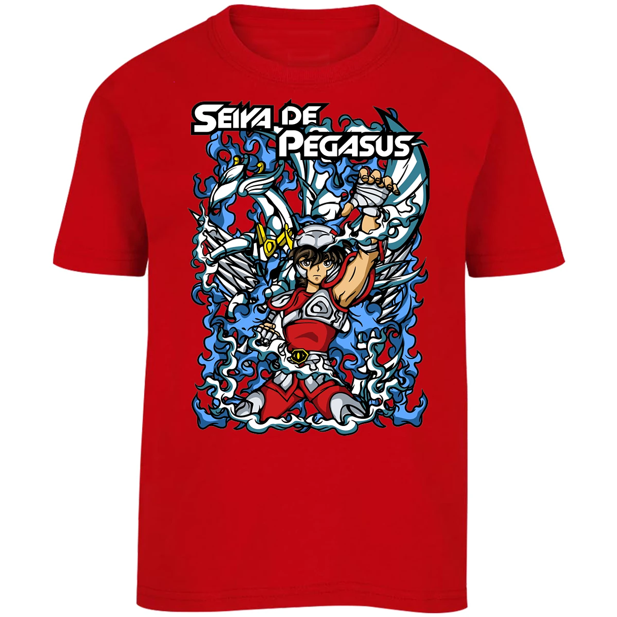 Playera Saint Seiya Seiya Anime para Niño 6