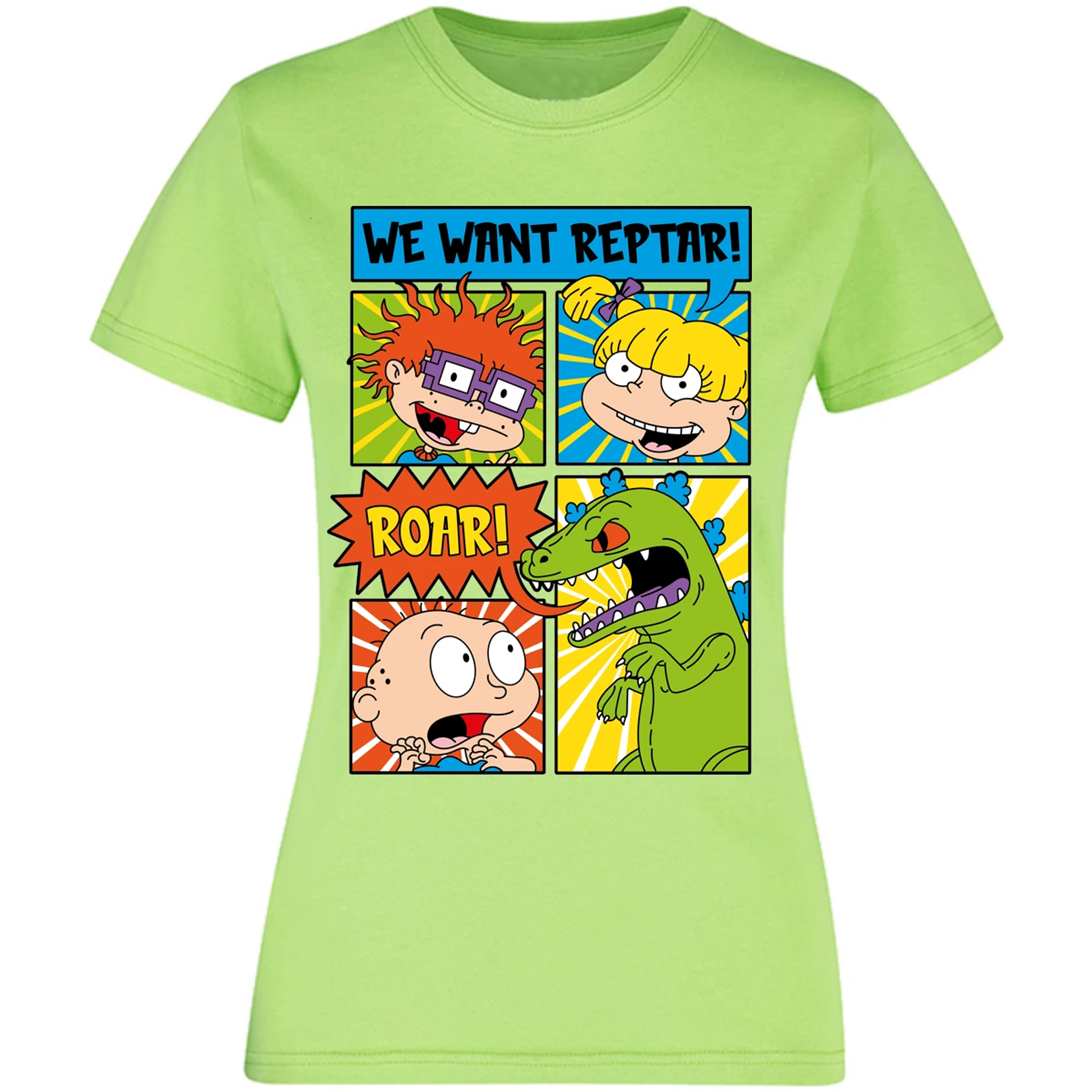 Blusa Rugrats We Want Reptar Rugrats Blusa para Mujer 3
