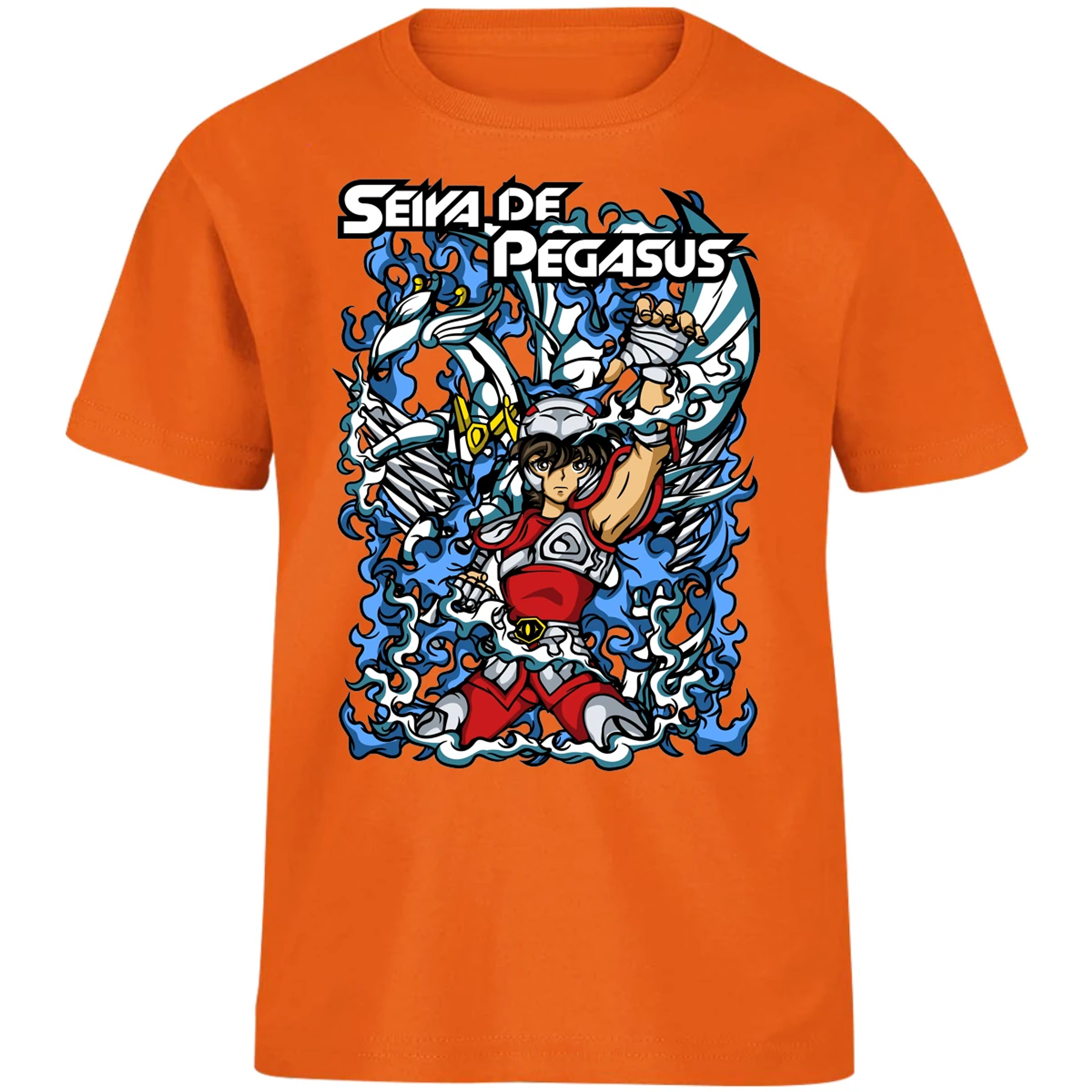 Playera Saint Seiya Seiya Anime para Niño 8