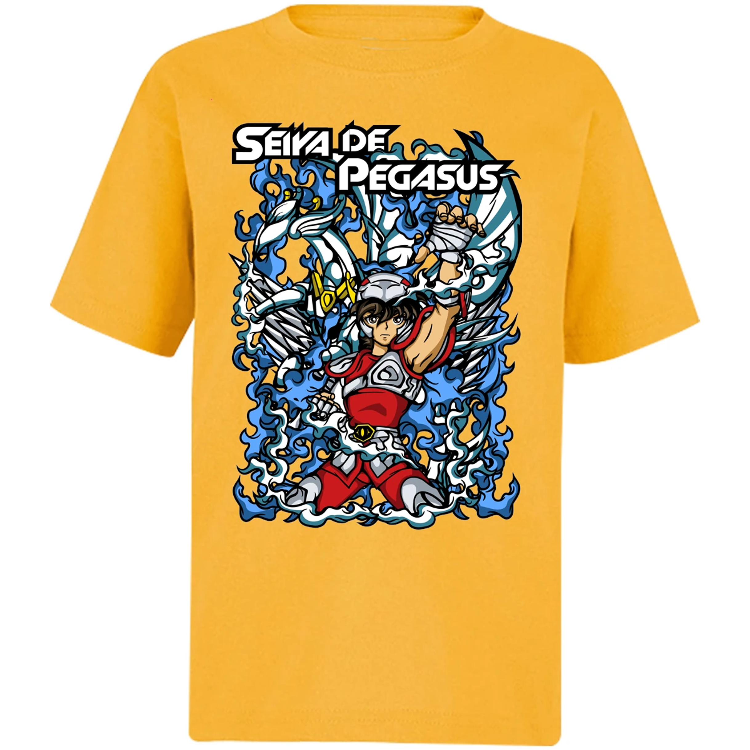 Playera Saint Seiya Seiya Anime para Niño 11