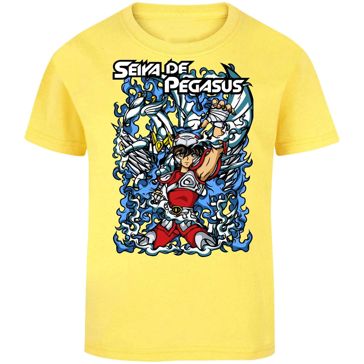 Playera Saint Seiya Seiya Anime para Niño 1