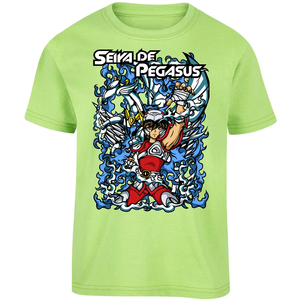 Playera Saint Seiya Seiya Anime para Niño 2