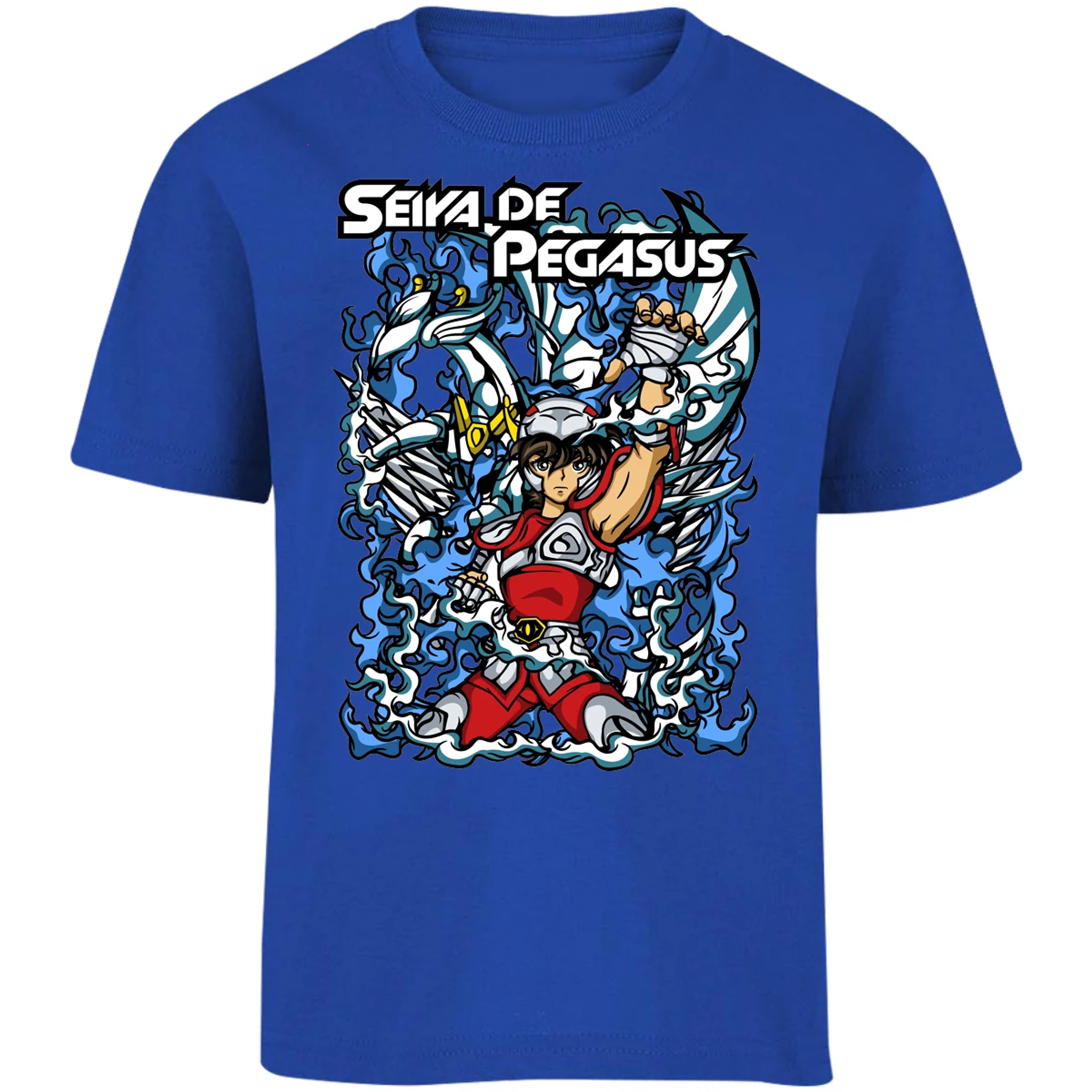 Playera Saint Seiya Seiya Anime para Niño 4