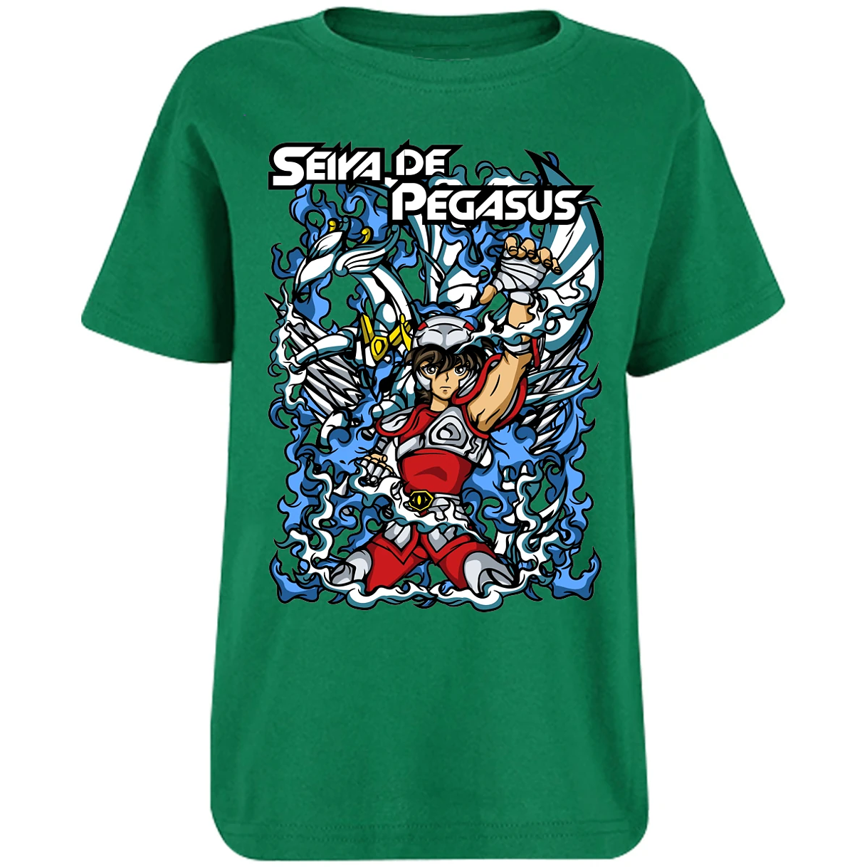 Playera Saint Seiya Seiya Anime para Niño 7