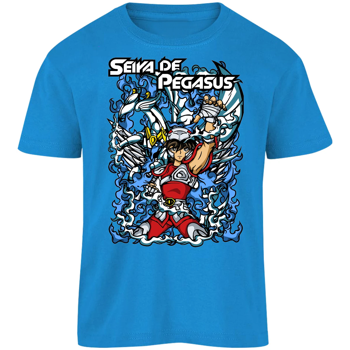 Playera Saint Seiya Seiya Anime para Niño 10