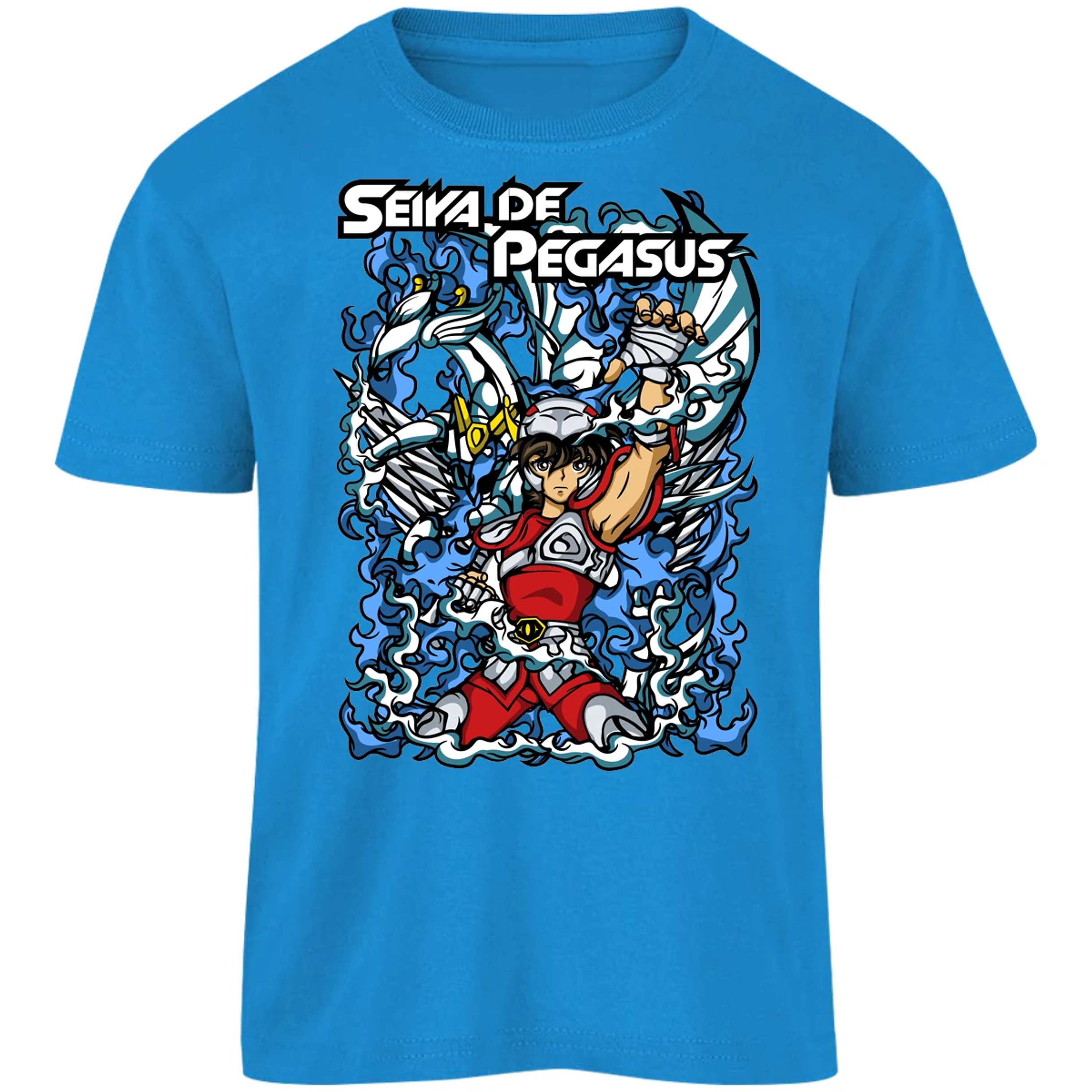 Playera Saint Seiya Seiya Anime para Niño 10