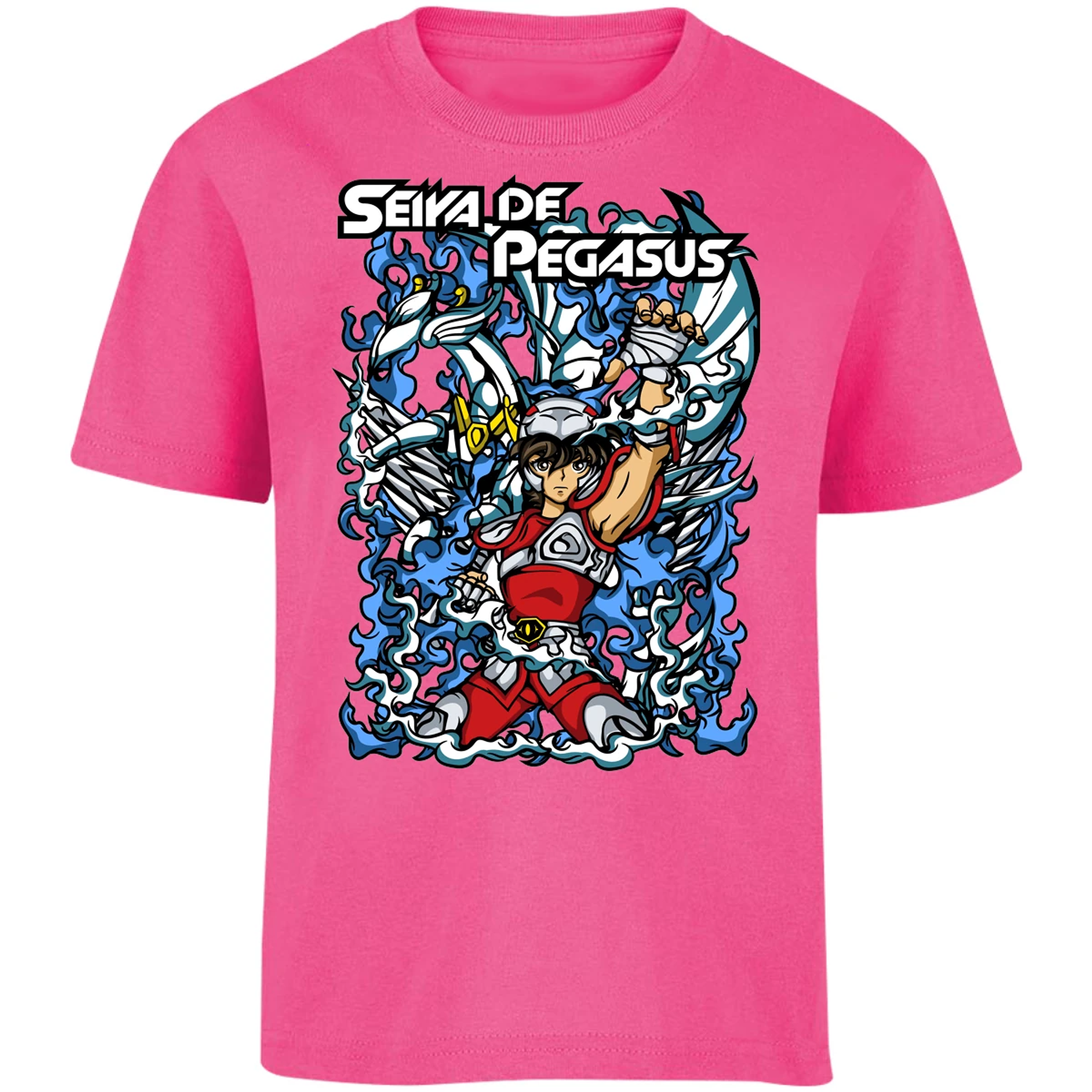 Playera Saint Seiya Seiya Anime para Niño 17