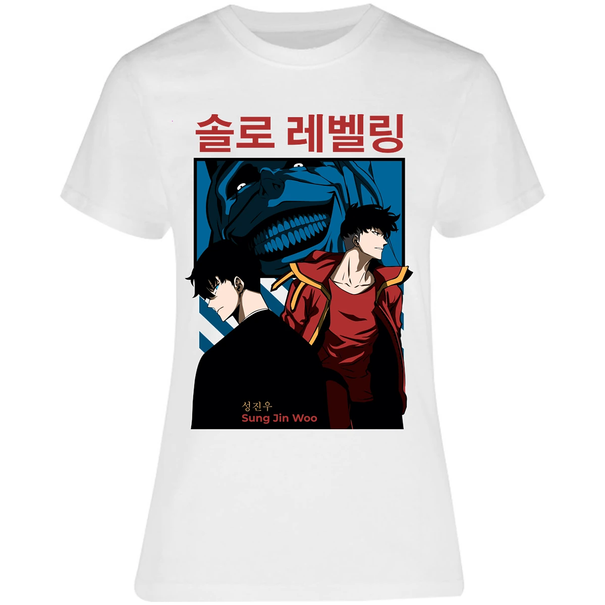 Blusa Solo Leveling Sun Jin Woo Blusa para Mujer 13