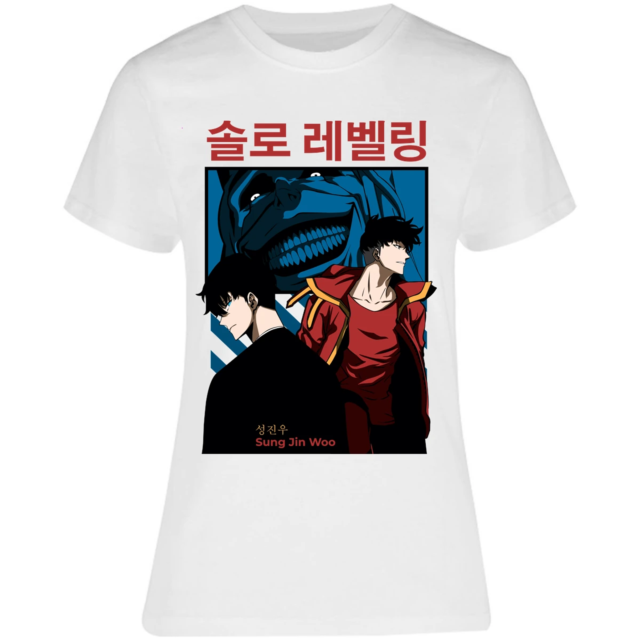 Blusa Solo Leveling Sun Jin Woo Blusa para Mujer 13