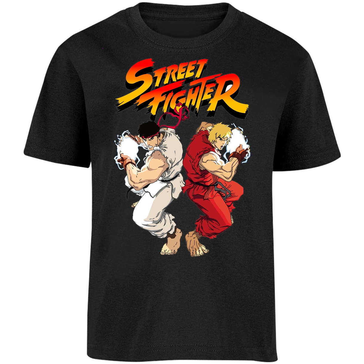 Playera Street Fighter Ryu Y Ken para Niño 1
