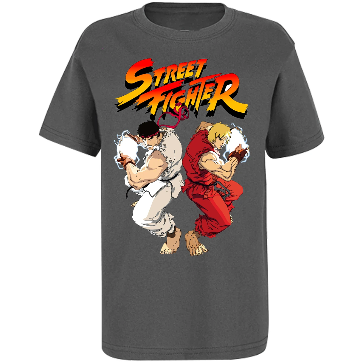 Playera Street Fighter Ryu Y Ken para Niño 15