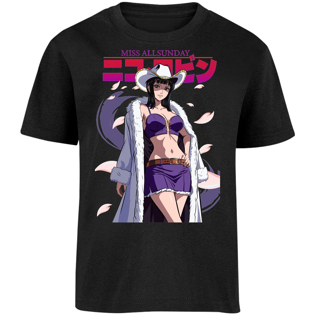 Playera One Piece Nico Miss Allsunday para Niño 29