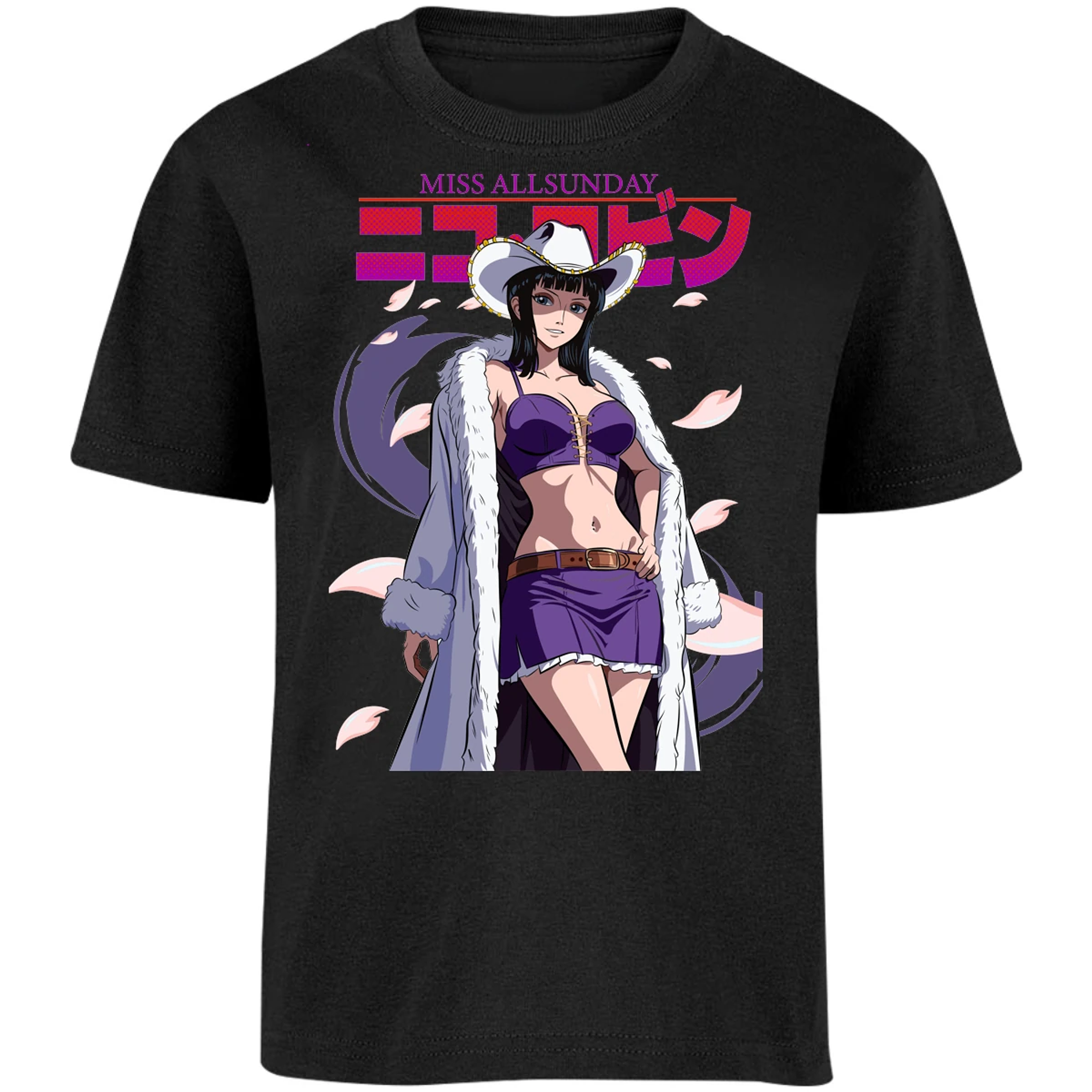 Playera One Piece Nico Miss Allsunday para Niño 29