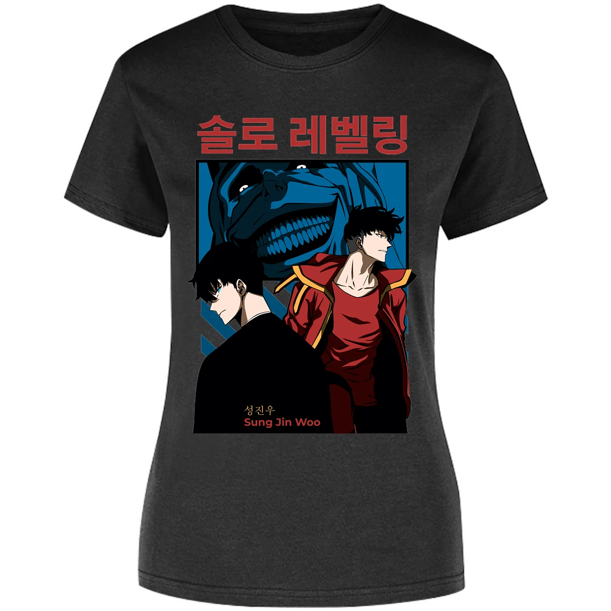 Blusa Solo Leveling Sun Jin Woo Blusa para Mujer 3