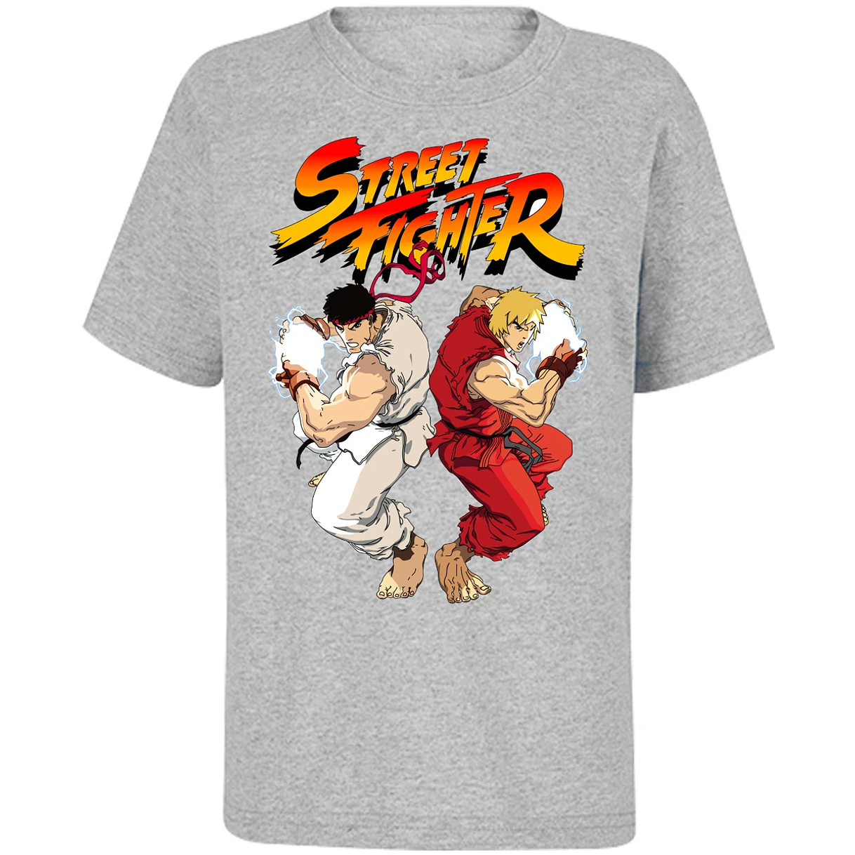 Playera Street Fighter Ryu Y Ken para Niño 3