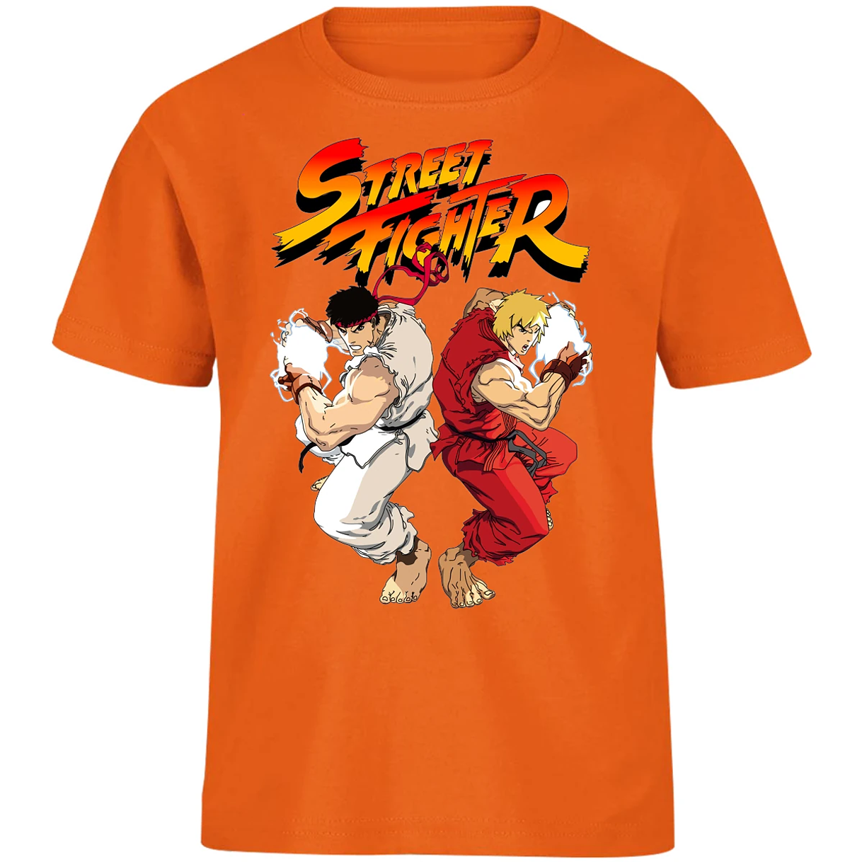 Playera Street Fighter Ryu Y Ken para Niño 9