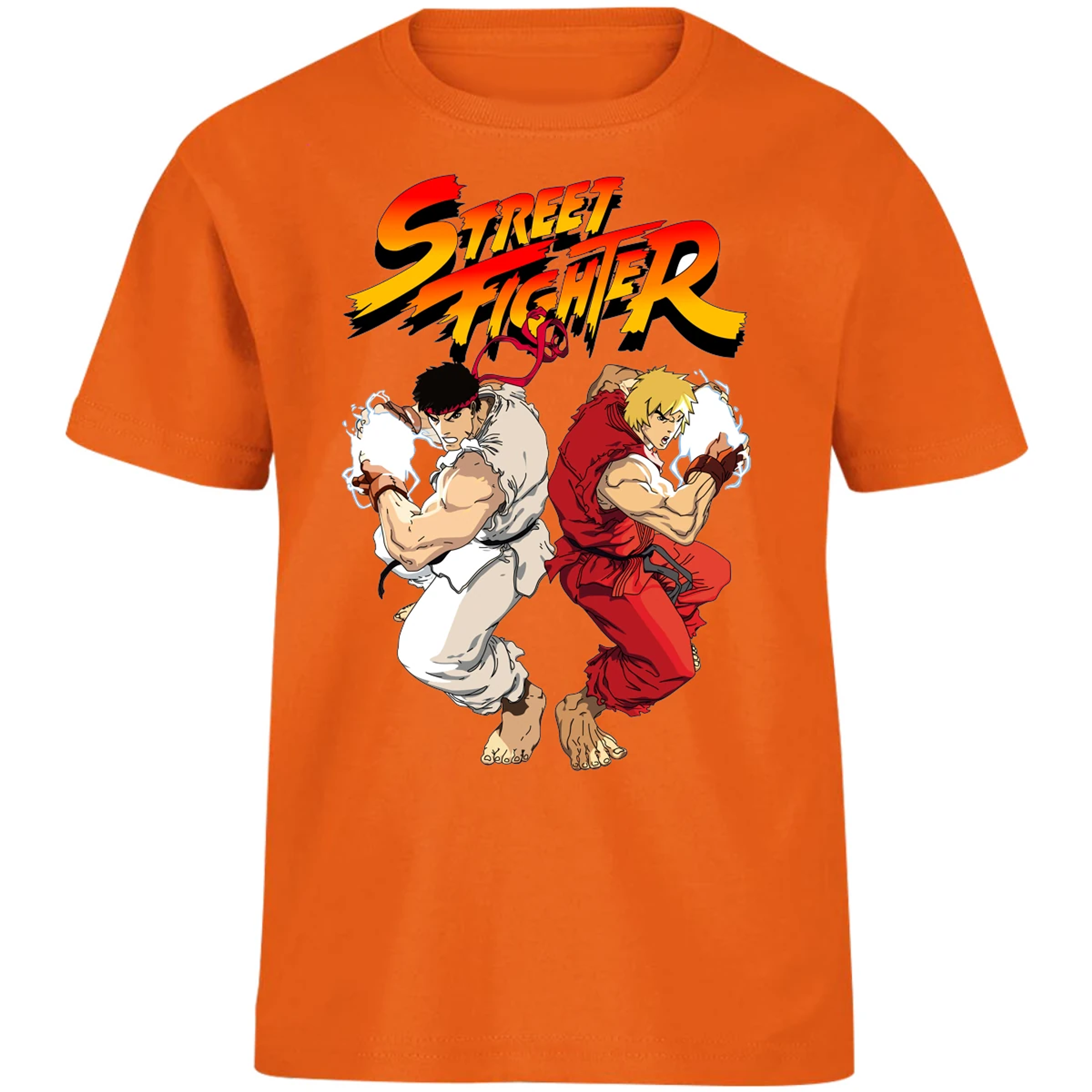 Playera Street Fighter Ryu Y Ken para Niño 9