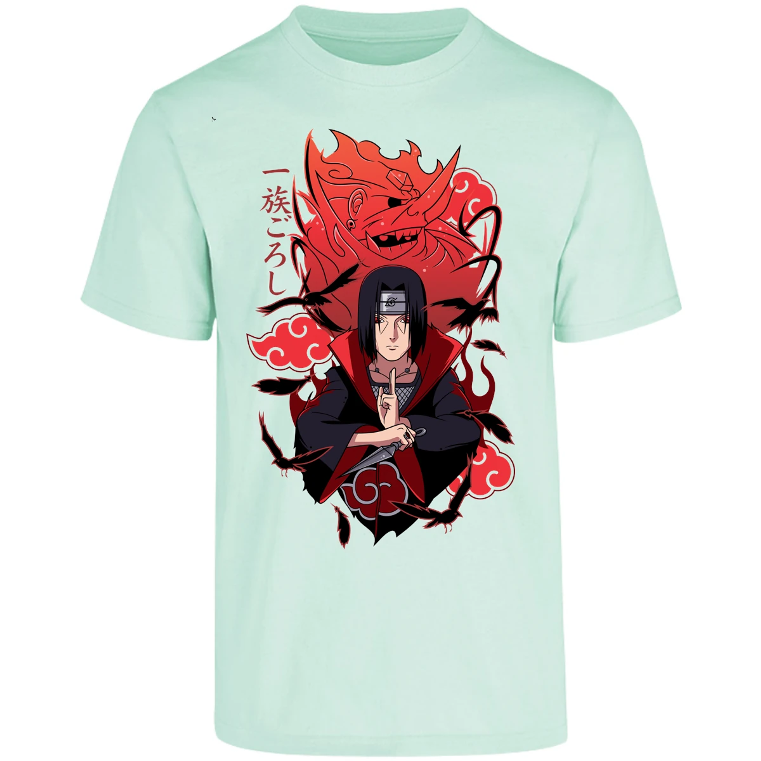 Playera Naruto Itachi Anime para Adulto 4