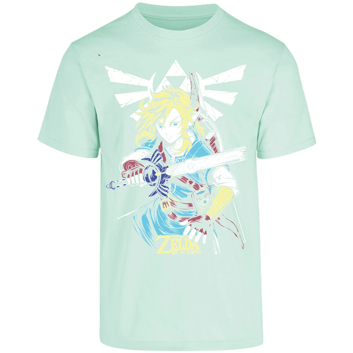Playera The Leyend Of Zelda Link Botw para Adulto 27