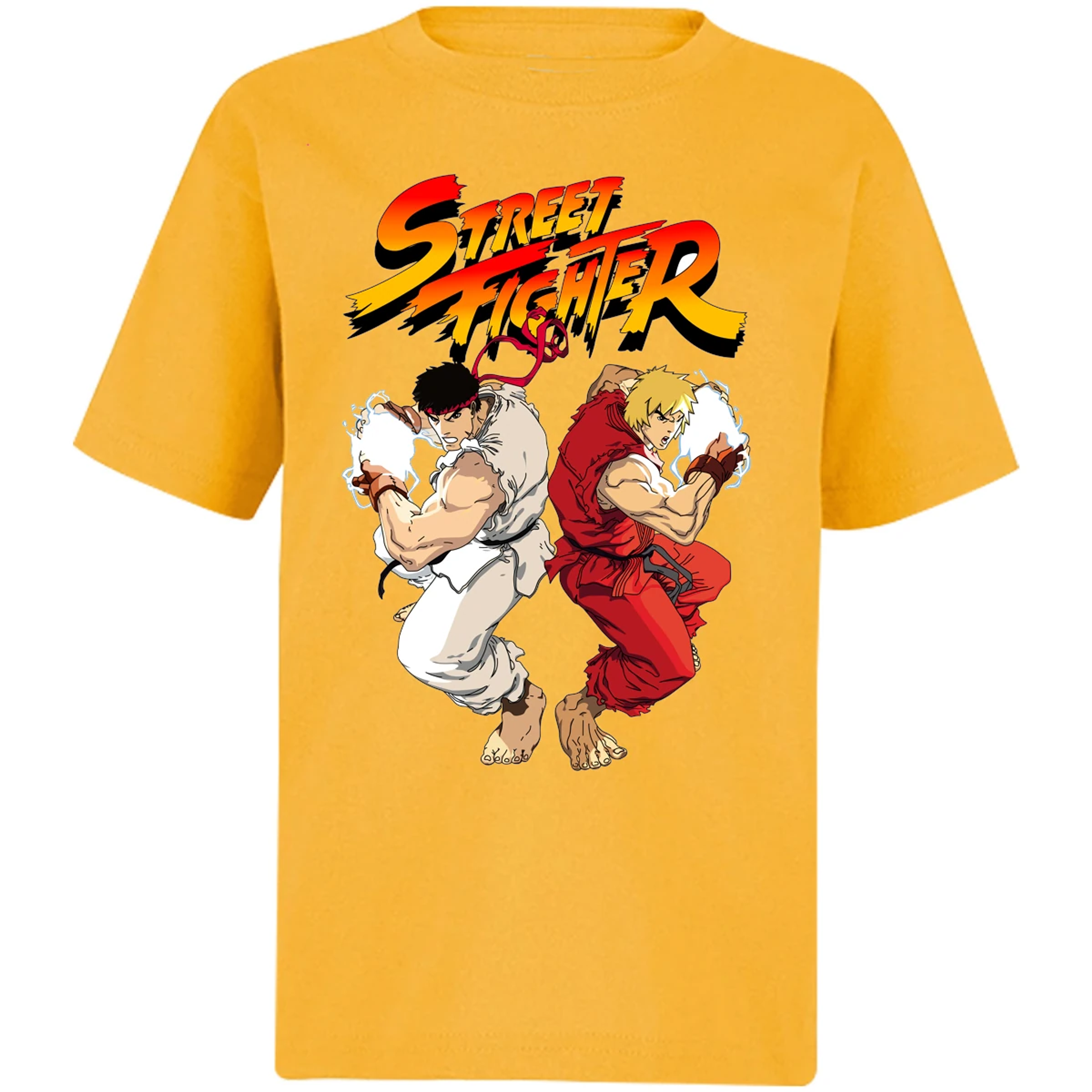 Playera Street Fighter Ryu Y Ken para Niño 7