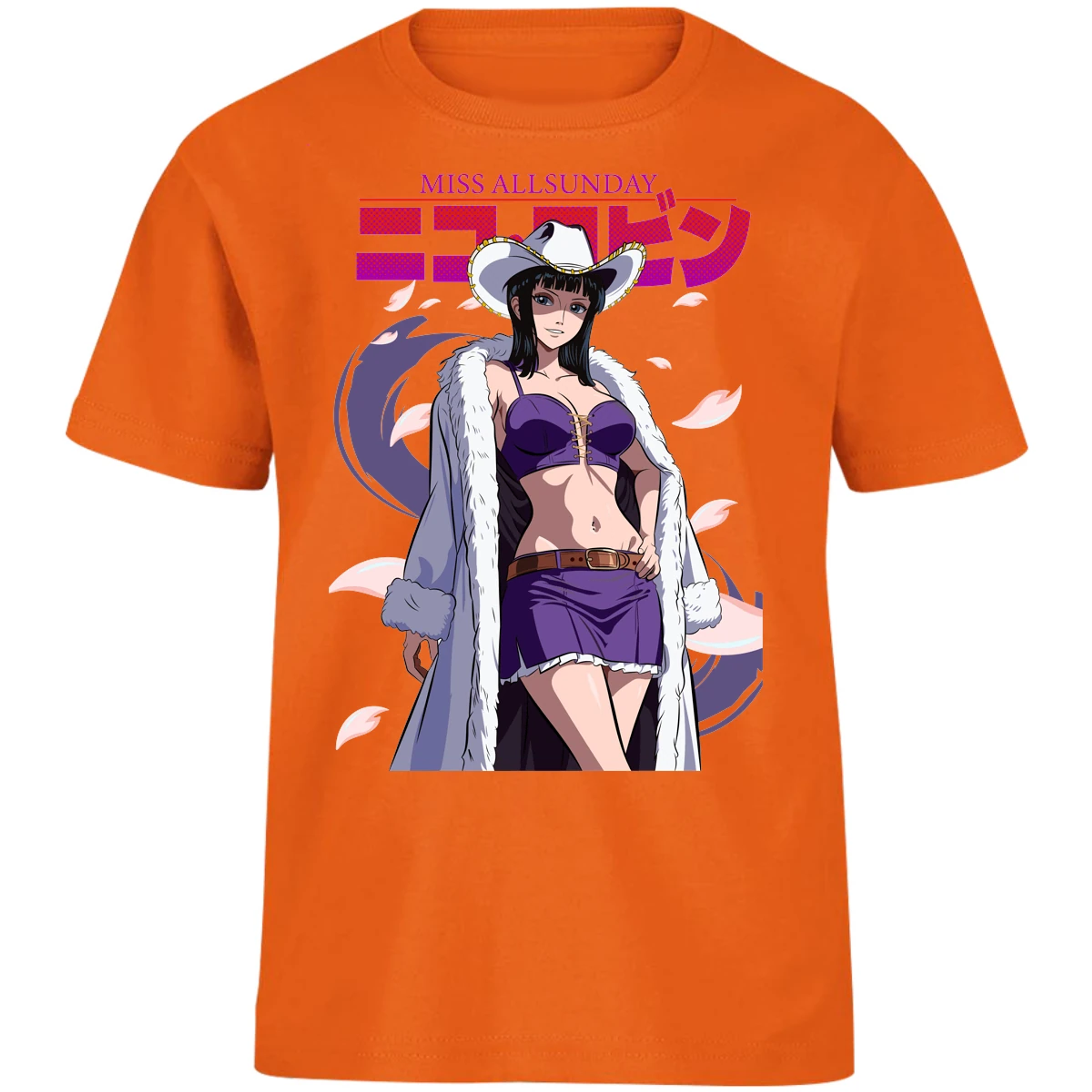 Playera One Piece Nico Miss Allsunday para Niño 27